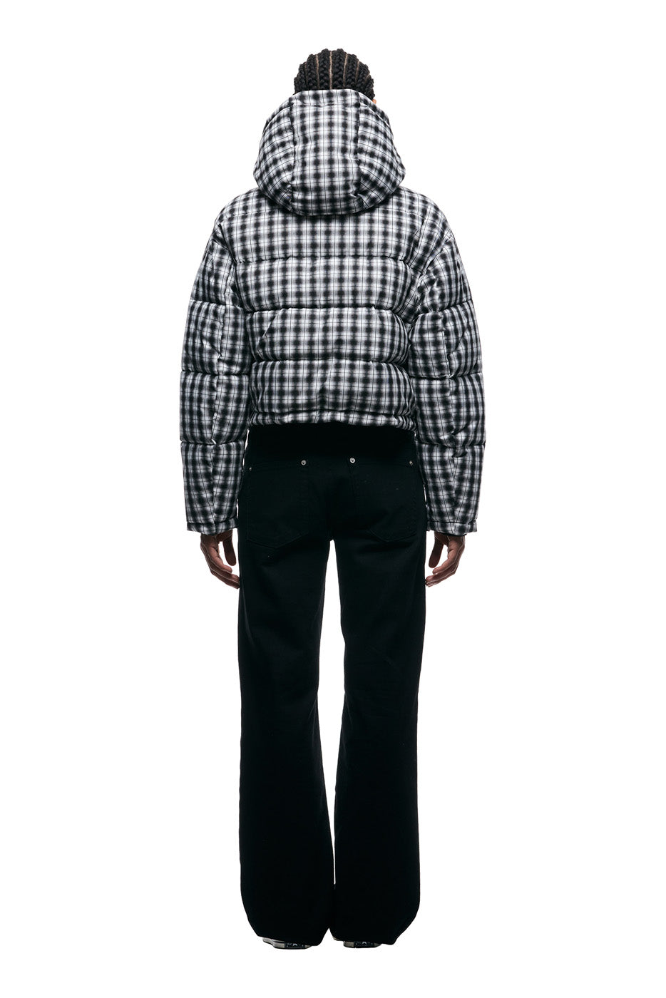 WMNS PUFFER JACKET WHITE /BLACK