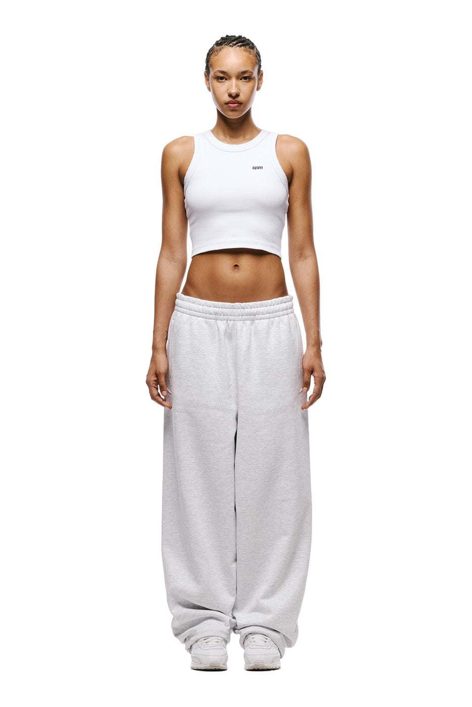 LIL CALM JOGGER LIGHT GREY MELANGE
