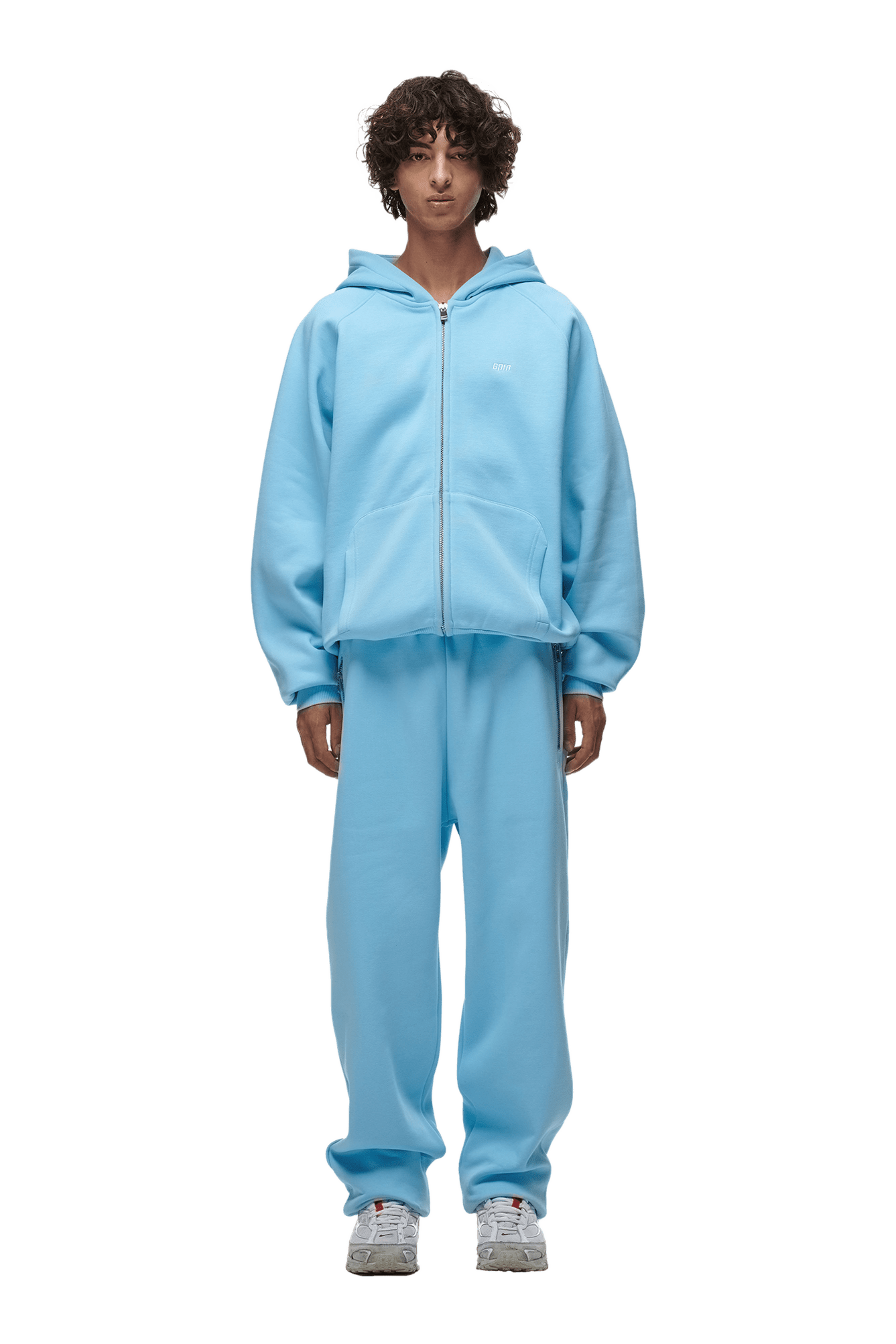 ZIP HOODIE BLUE