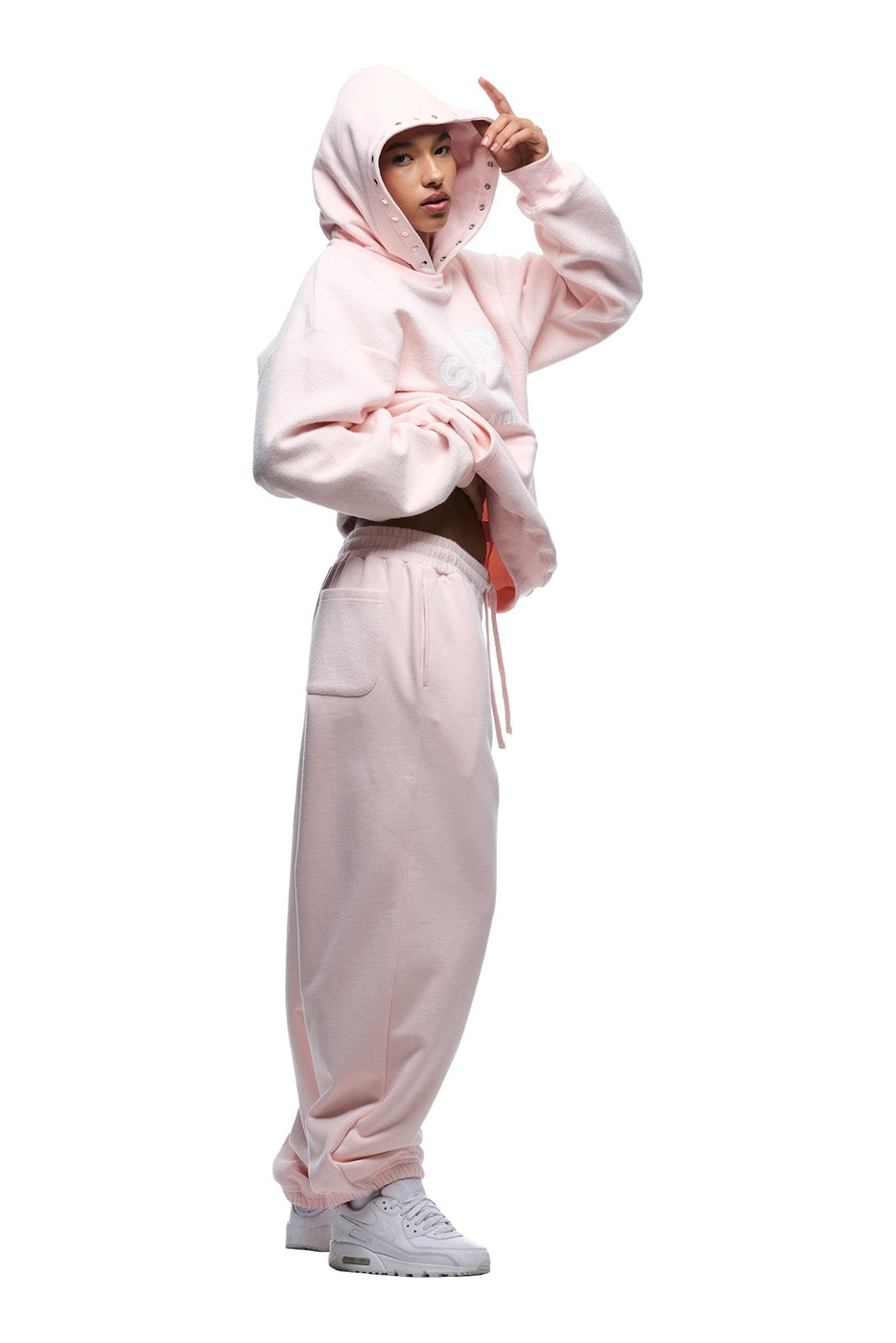 CAMP HOODIE SOFT PINK