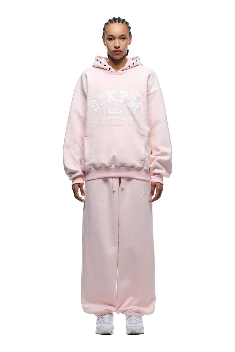 CAMP HOODIE SOFT PINK