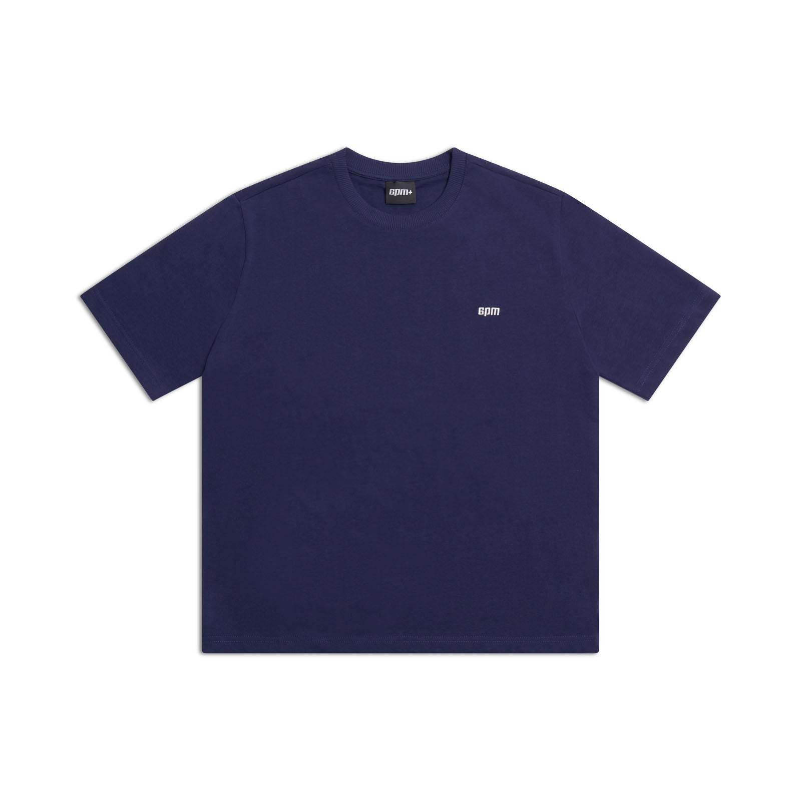 The 6PM T-SHIRT ORBIT BLUE is a classic navy blue tee featuring a small white 6PM logo on the left chest, shown on a white background.