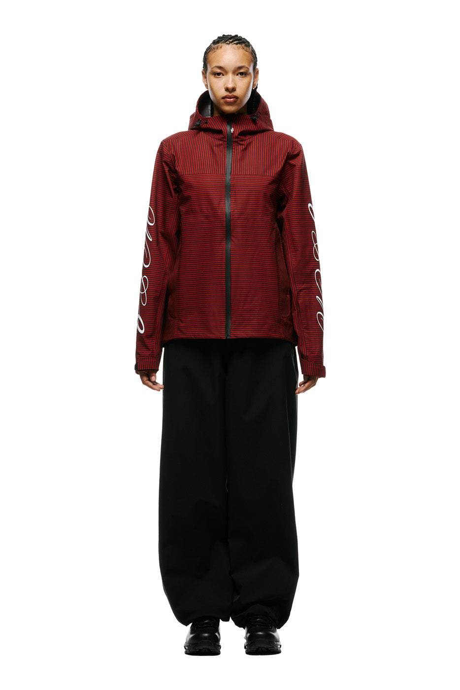 SHELL RAIN JACKET CANDY APPLE