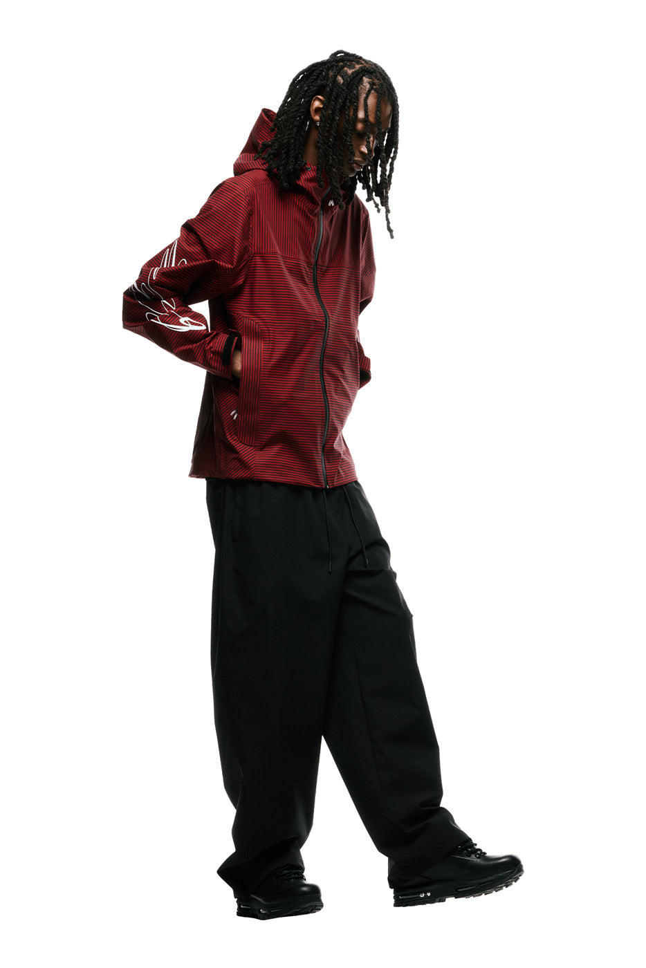 SHELL RAIN JACKET CANDY APPLE