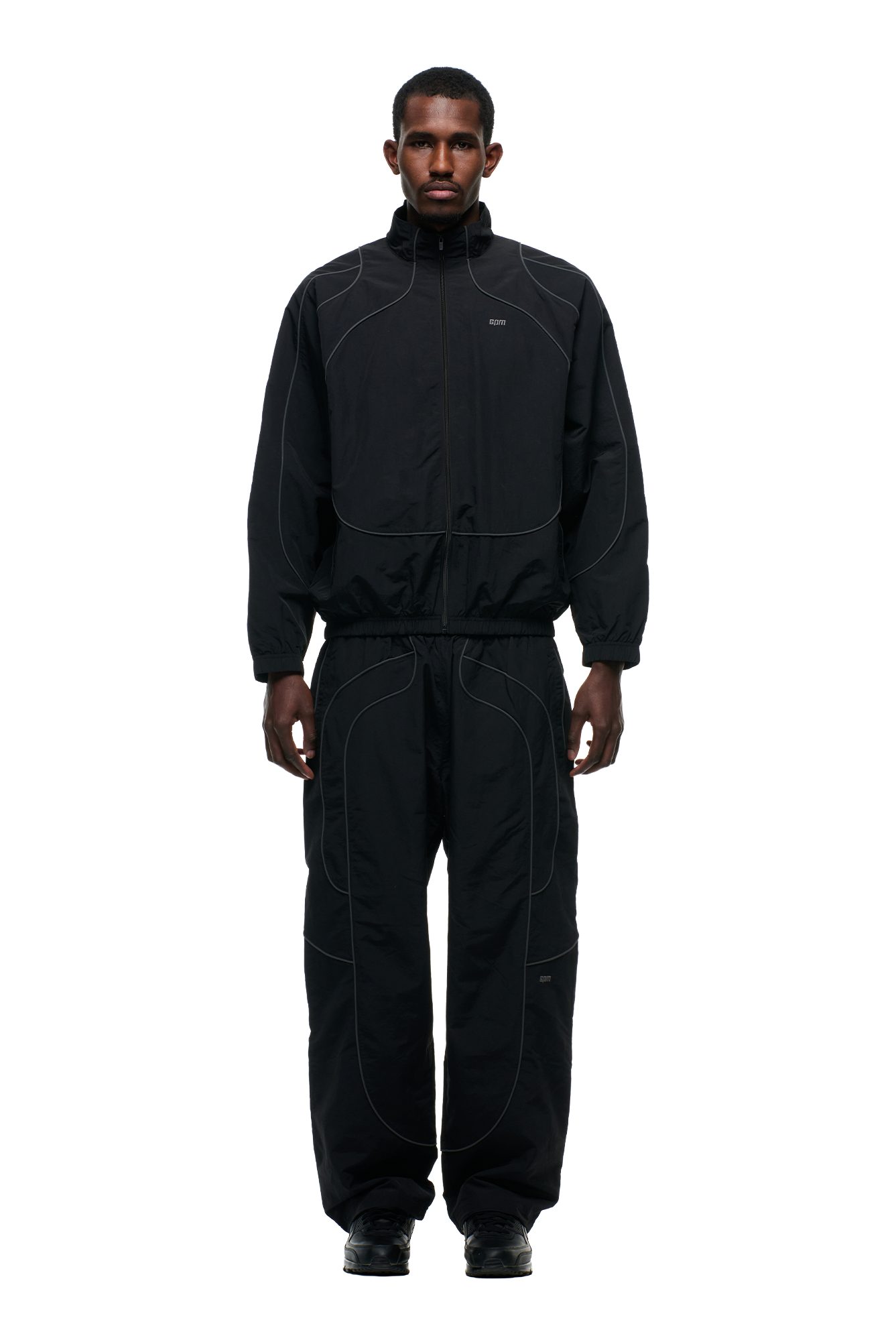 SOLID EVERYDAY TRACK JACKET BLACK