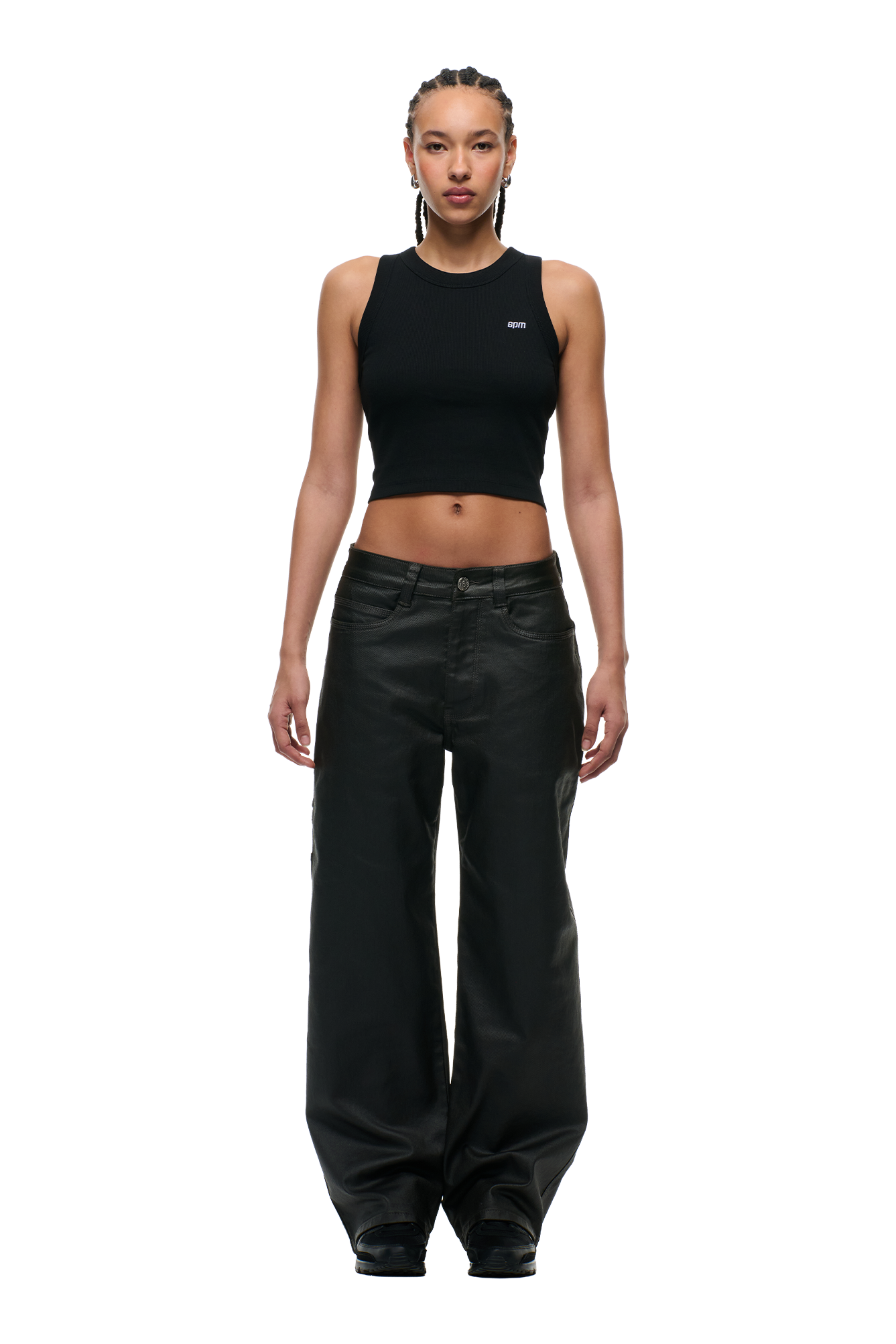 COATED CARPENTER DENIM ROASTED SEAWEED