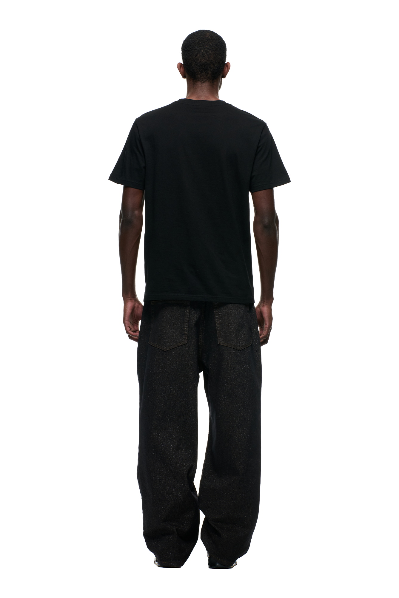 DOWN UNDER COLLEGE T-SHIRT BLACK