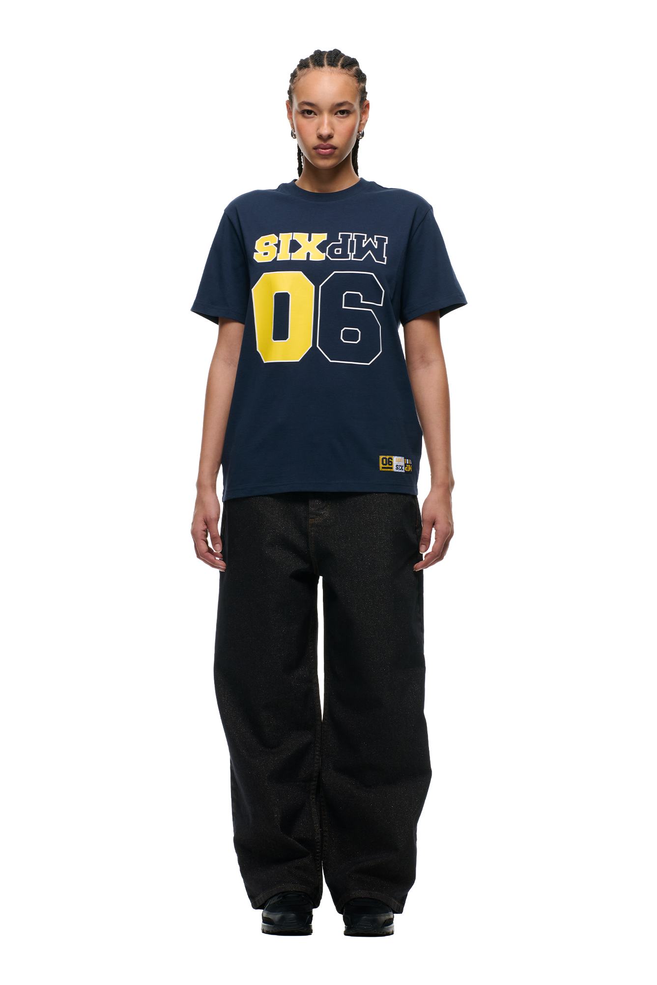 DOWN UNDER COLLEGE T-SHIRT MIDNIGHT BLUE