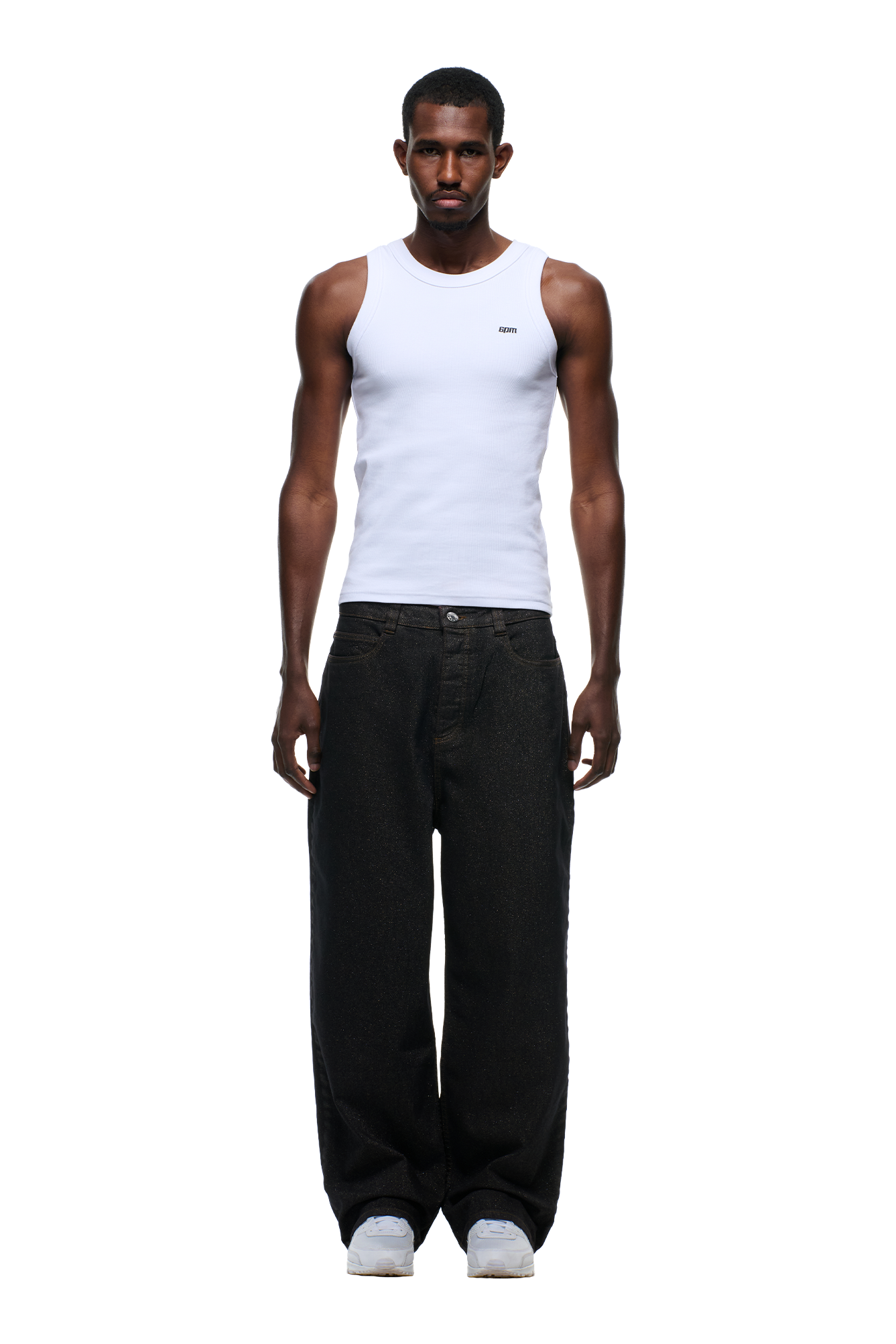 X-TRA WIDE DENIM RUSTY GLITTER