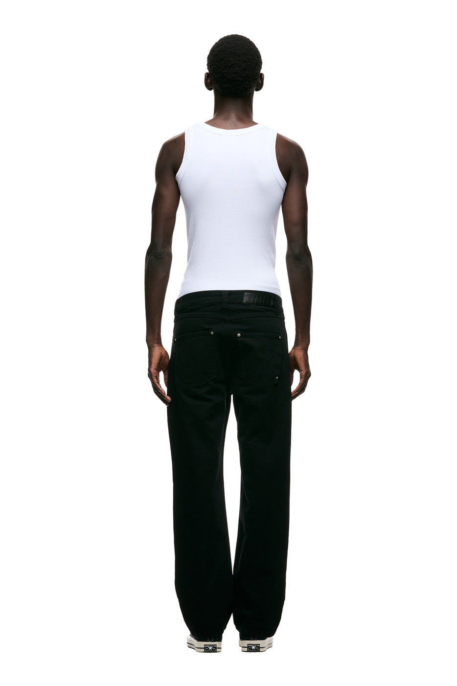 6PM+ STRAIGHT REGULAR DENIM BLACK