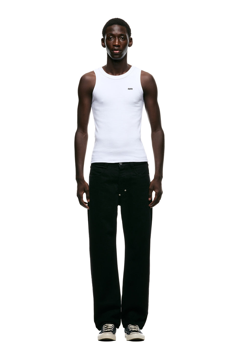 6PM+ STRAIGHT REGULAR DENIM BLACK