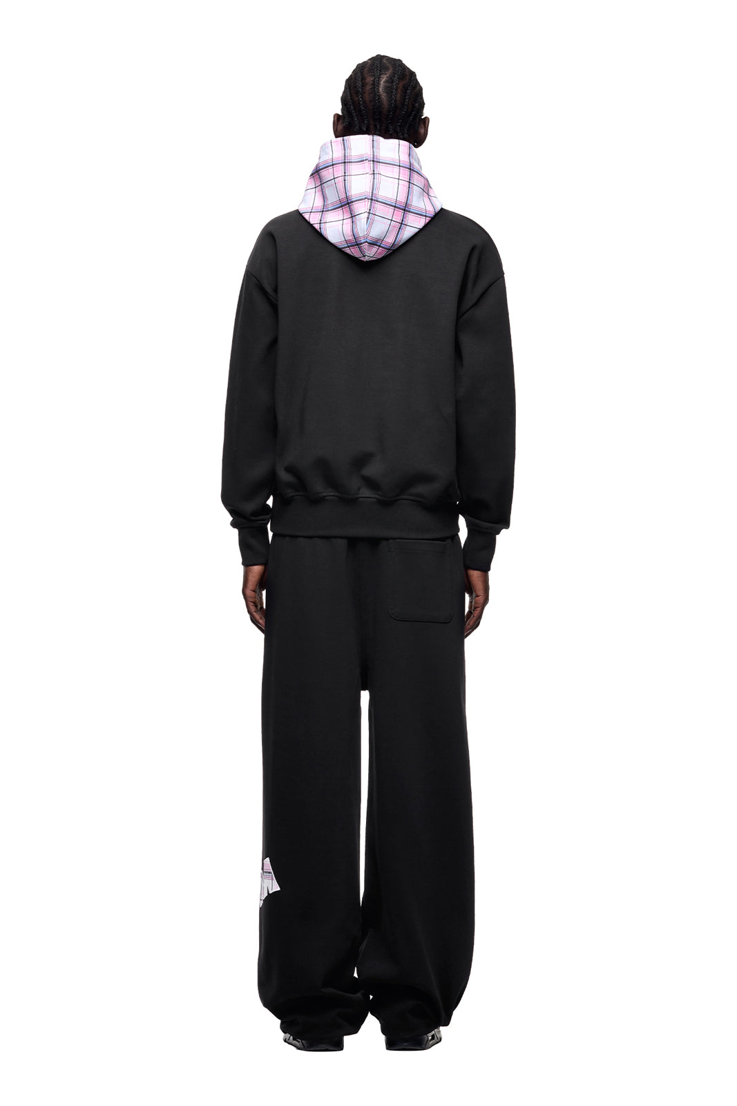 CREWNECK HOODIE BLACK