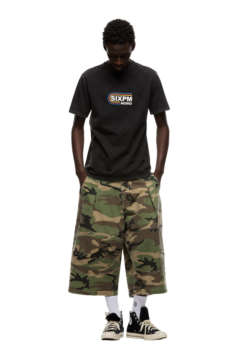 RAINBOW STUDIOS TEE BLACK