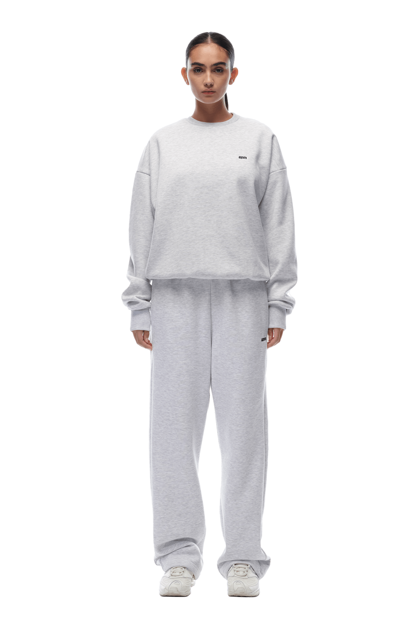 CREWNECK LIGHT GREY