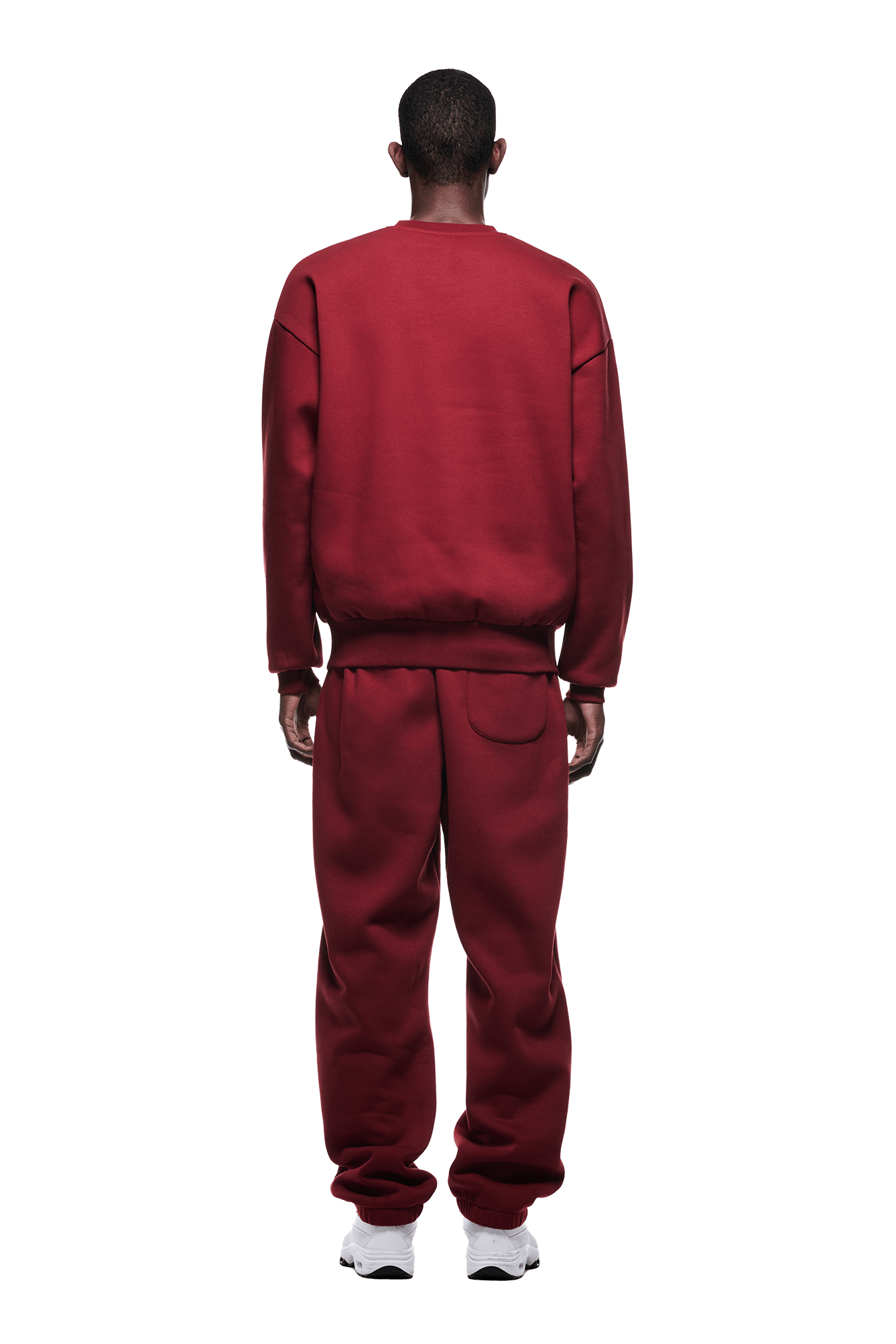 CREWNECK WINE RED