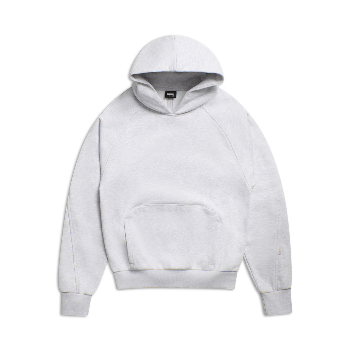 LIL CALM HOODIE LIGHT GREY MELANGE