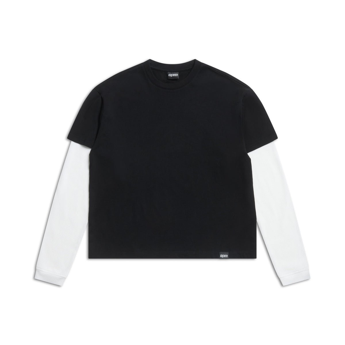 DOUBLE LAYER LS BLACK /WHITE