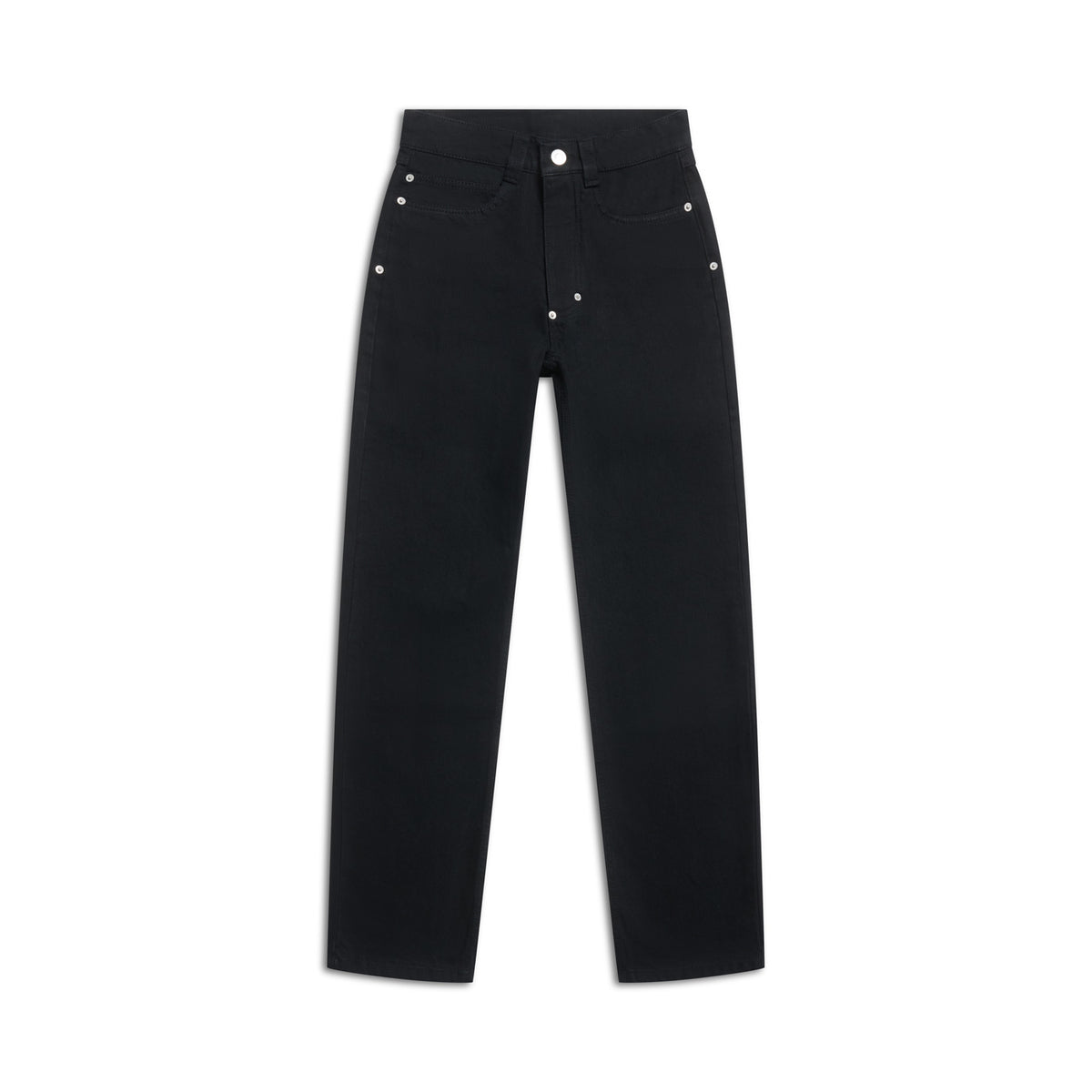 6PM+ STRAIGHT REGULAR DENIM BLACK