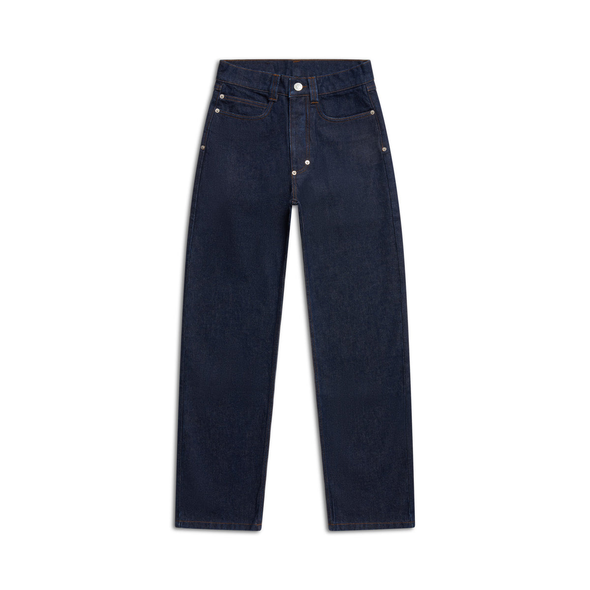 6PM+ STRAIGHT REGULAR DENIM DARK BLUE RAW