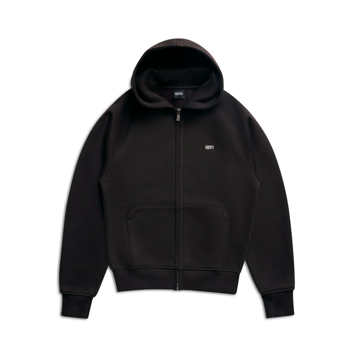 ZIP HOODIE ASH BROWN