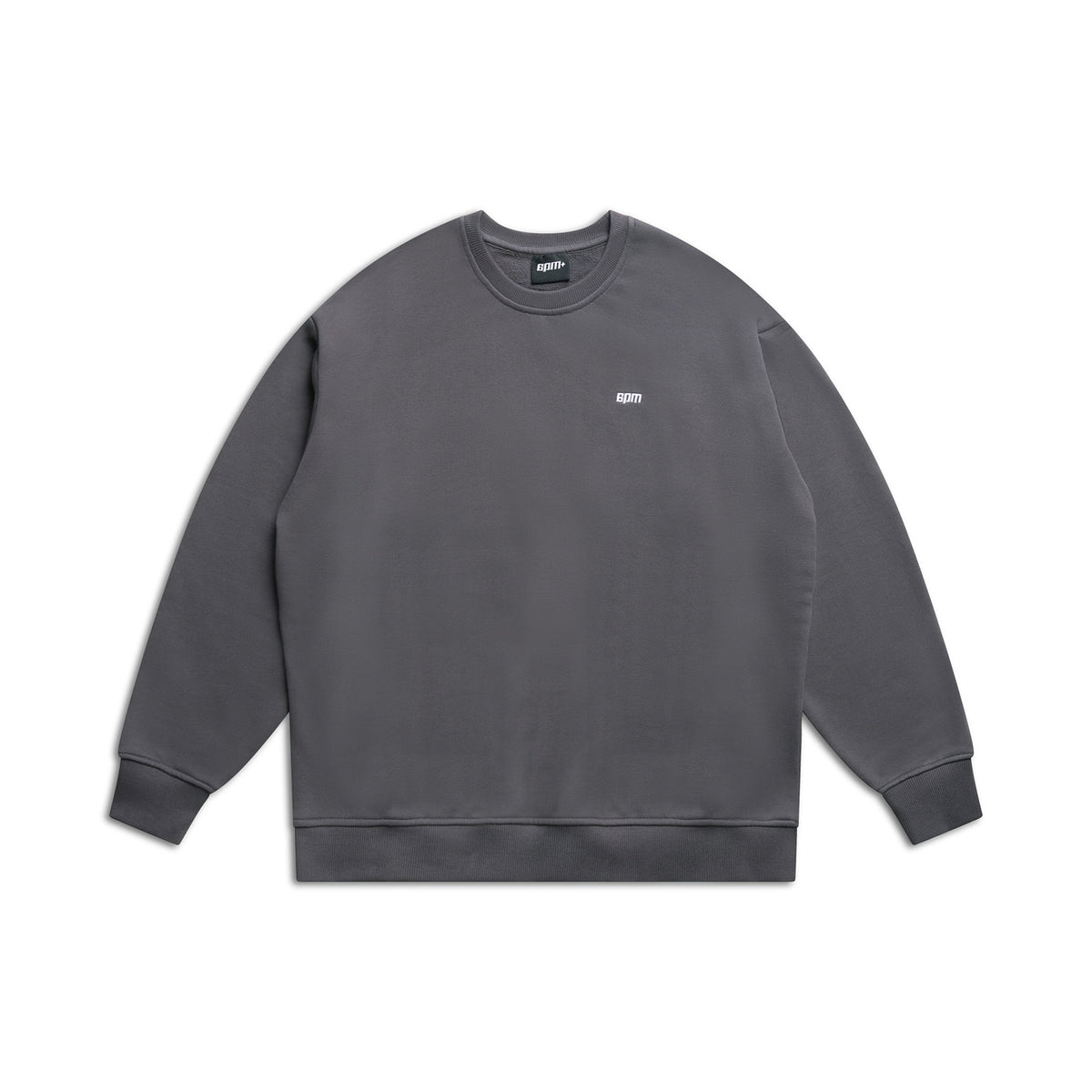 6PM+ CREWNECK '26 ANTHRACITE