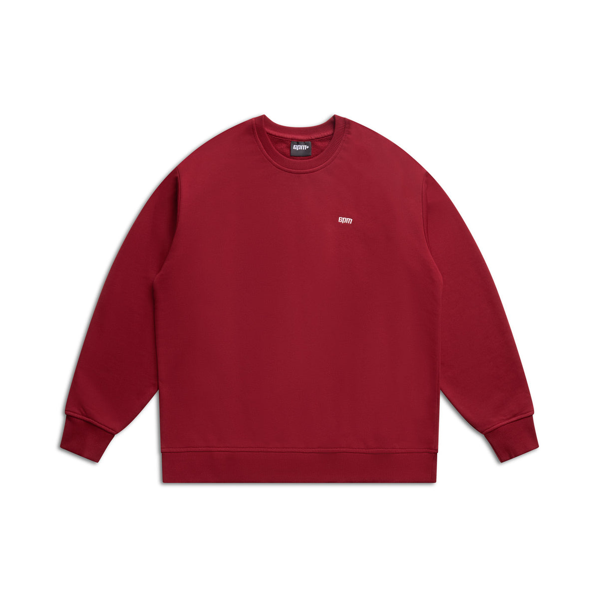 6PM+ CREWNECK '26 WINE RED