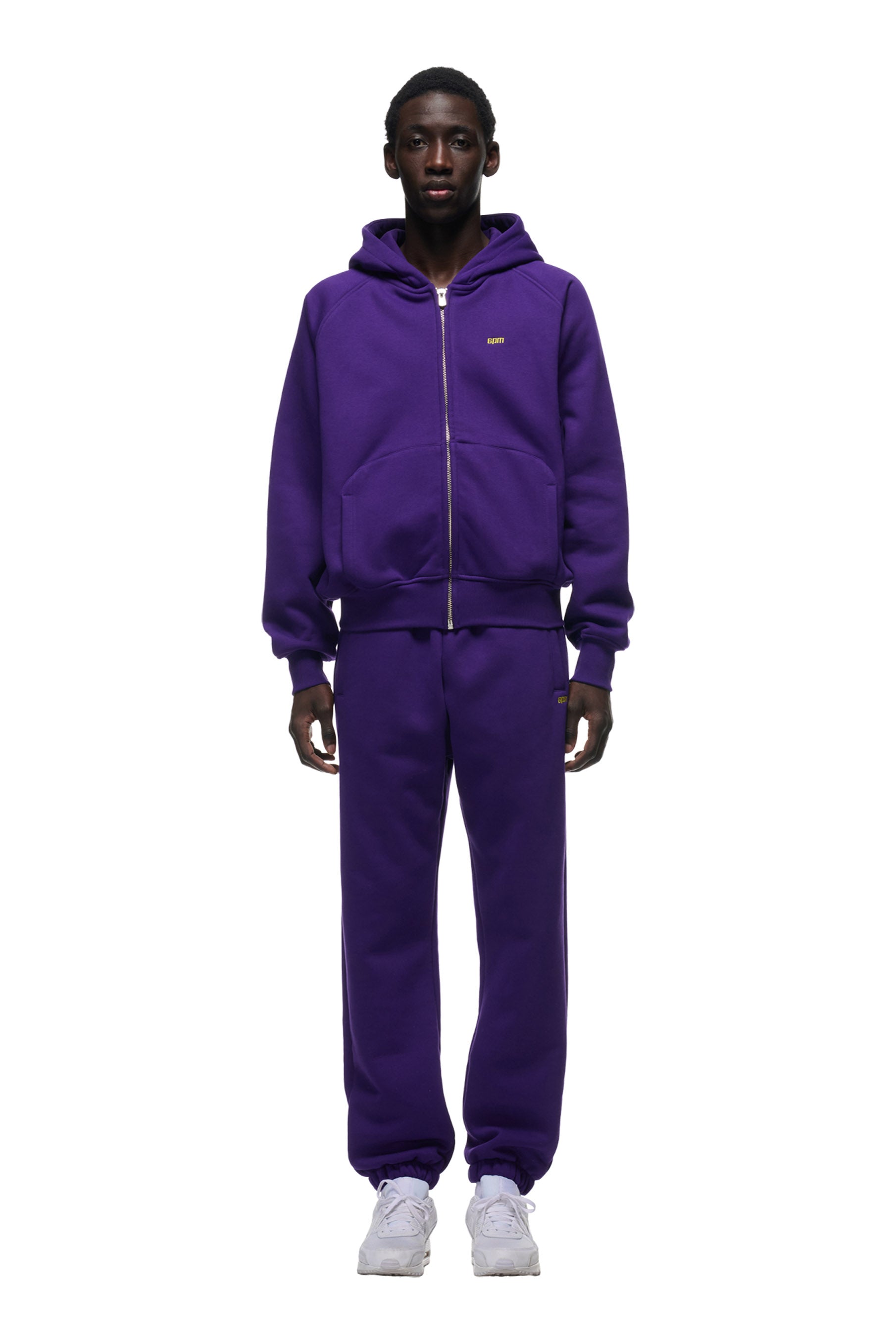 ZIP HOODIE CYBER PURPLE