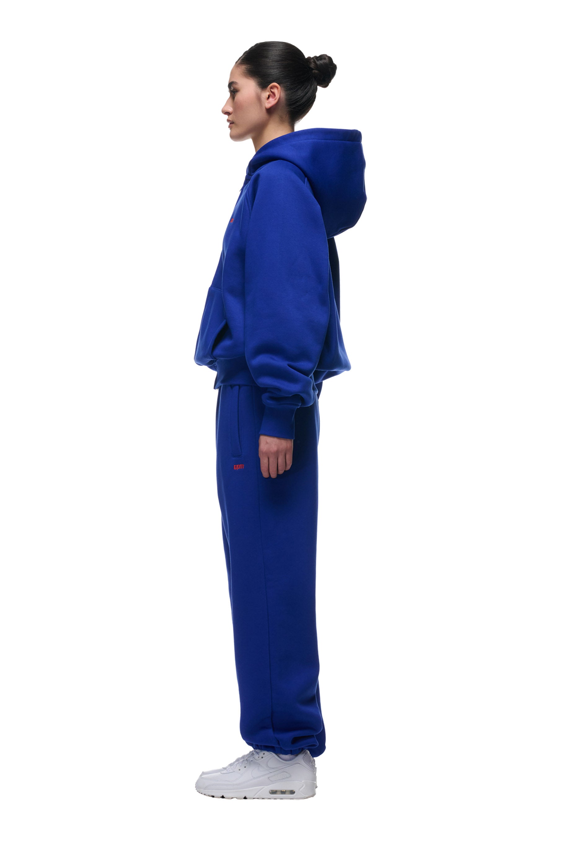 ZIP HOODIE LAPIS BLUE