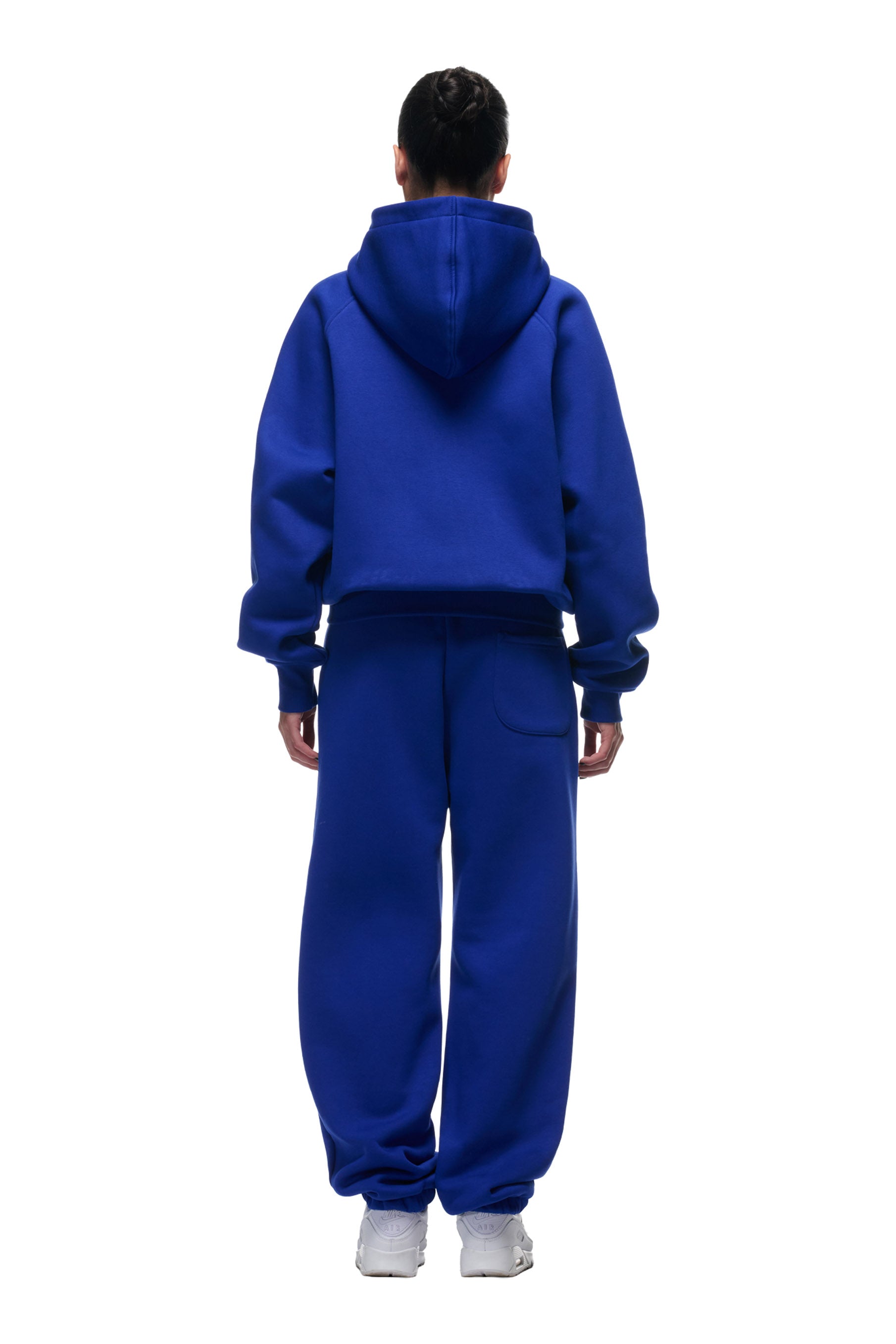 ZIP HOODIE LAPIS BLUE