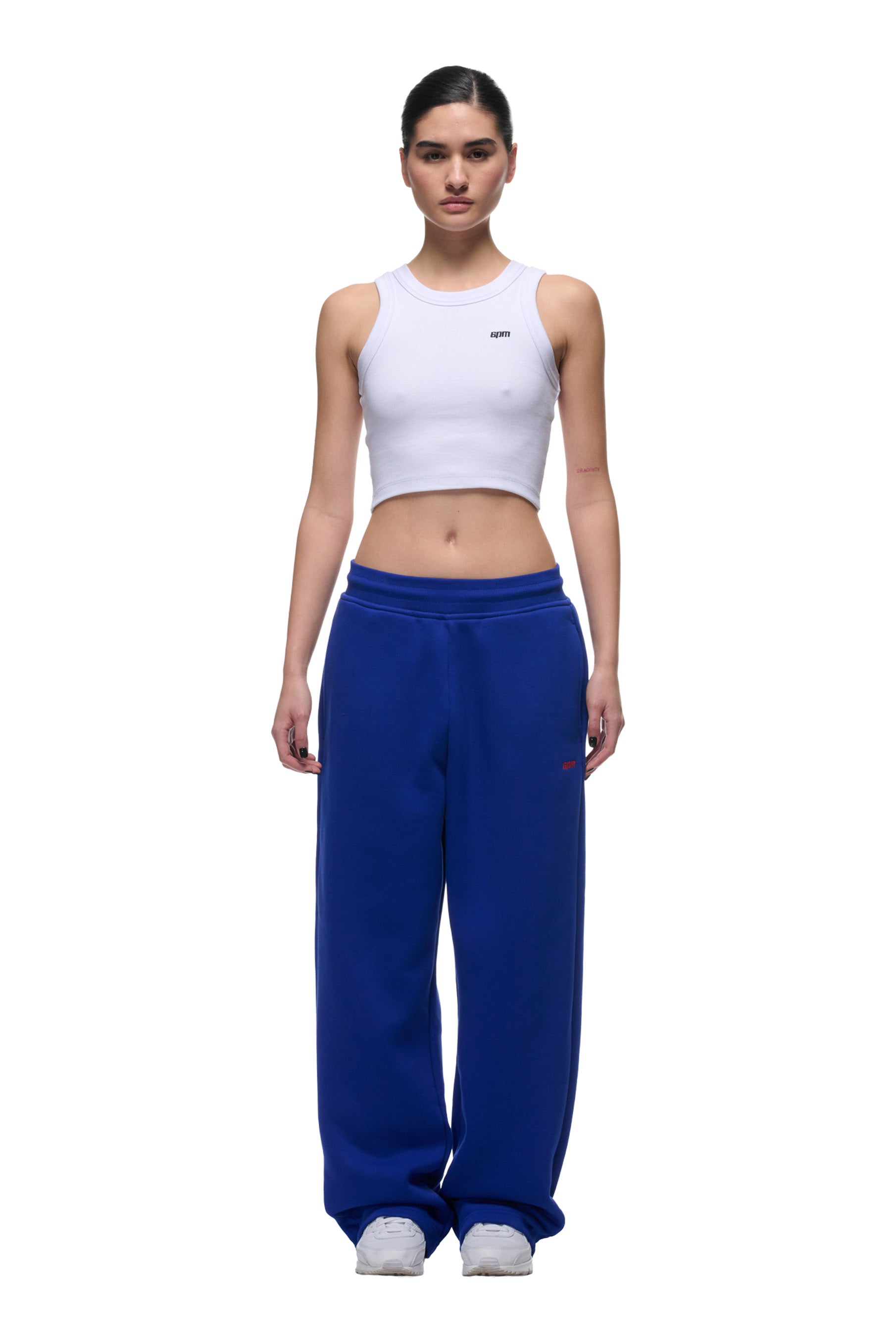 OPEN LEG JOGGER LAPIS BLUE