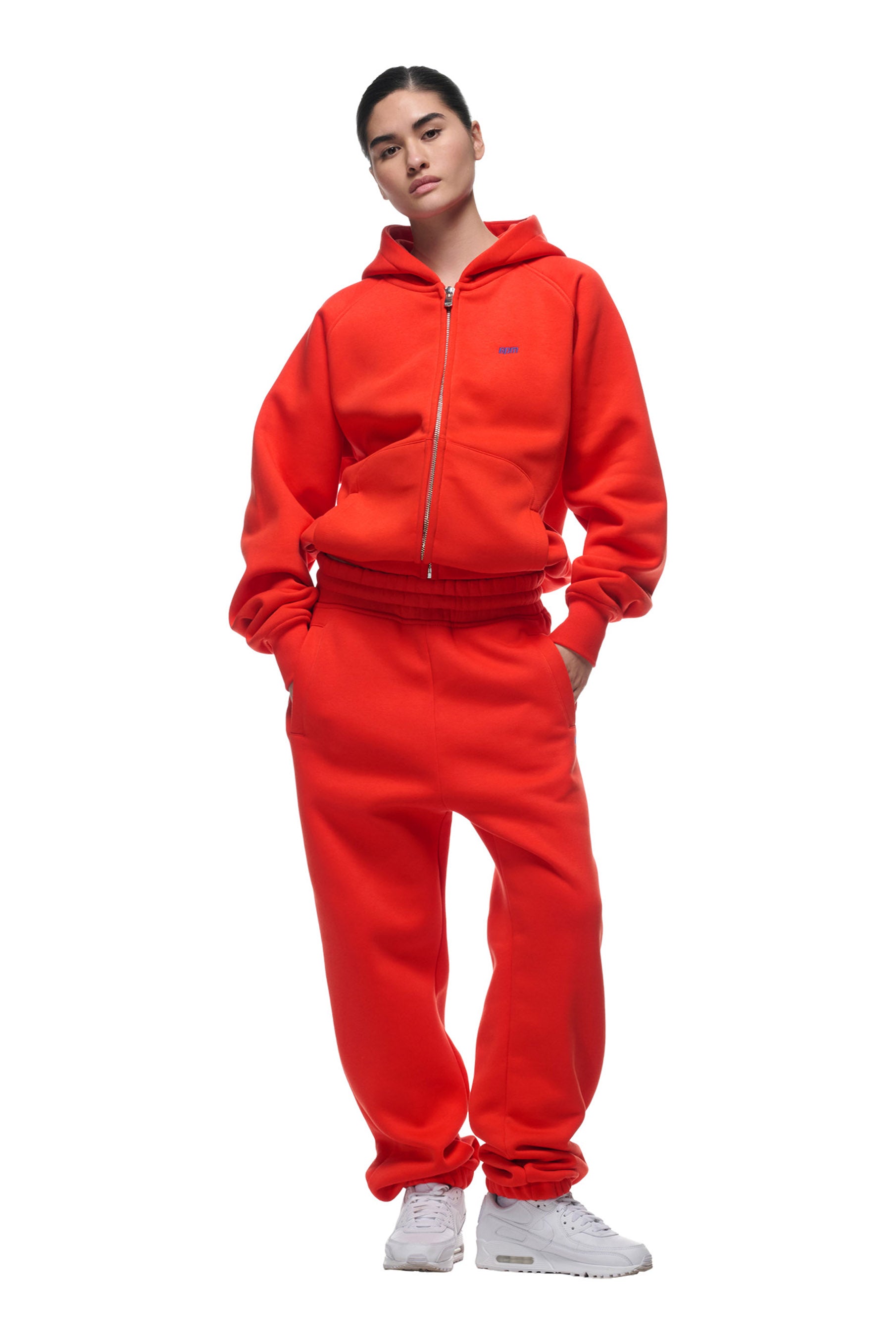 ZIP HOODIE GRAPEFRUIT