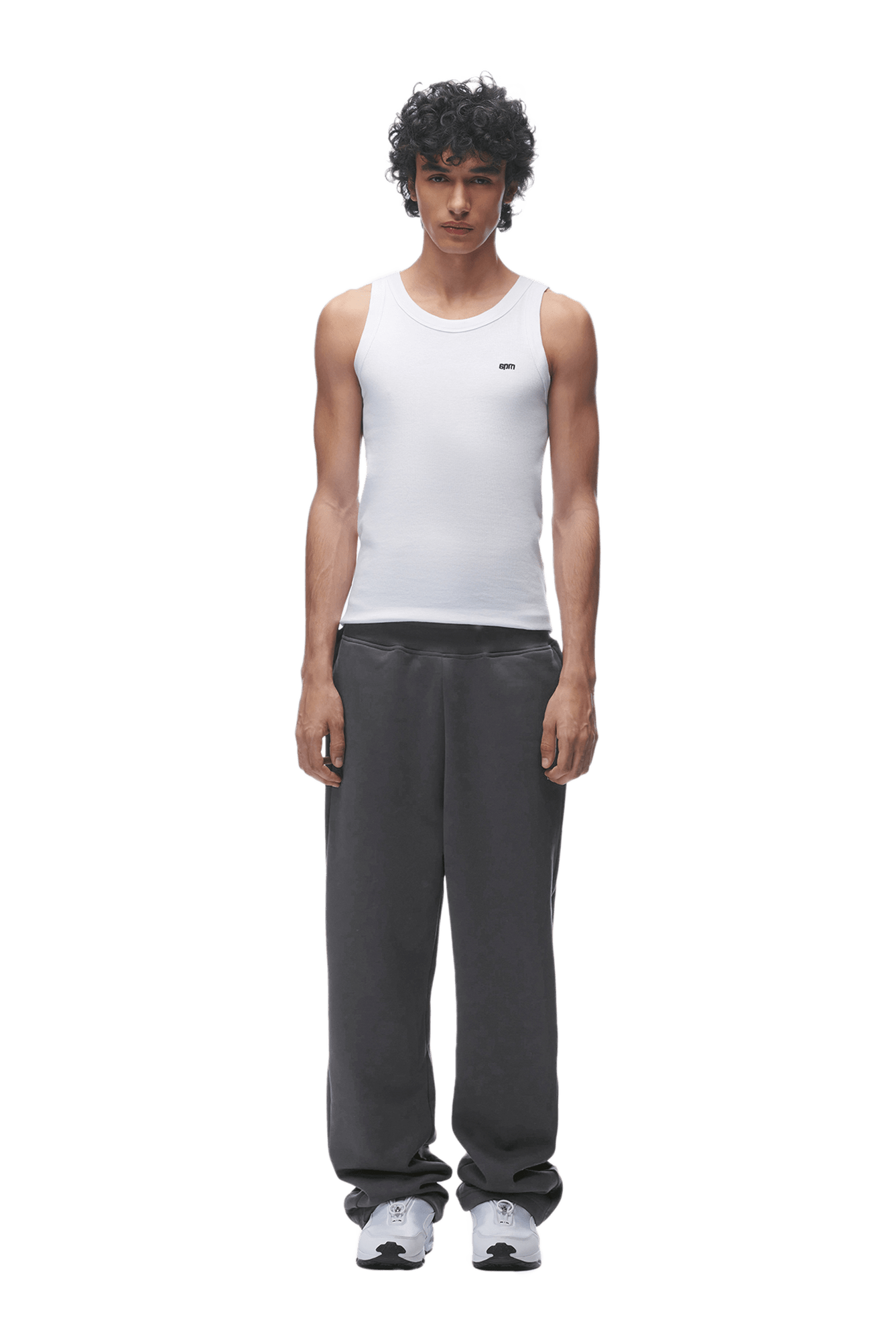 OPEN LEG JOGGER ANTHRAZIT