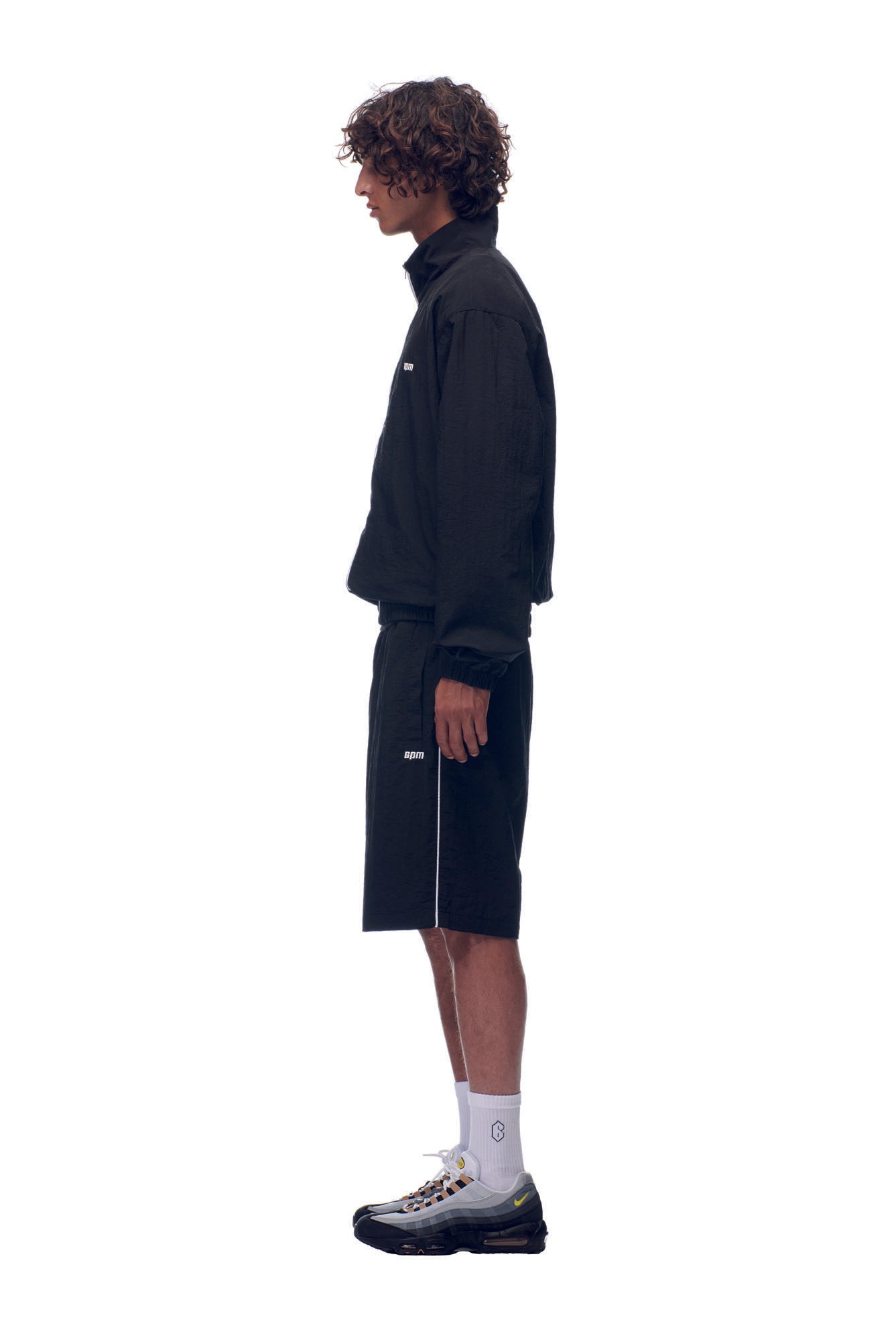NH NYLON TRACKJACKET BLACK