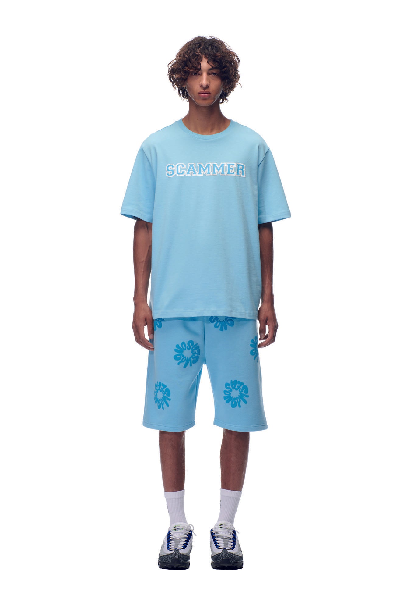 SCAMMER T-SHIRT BABY BLUE