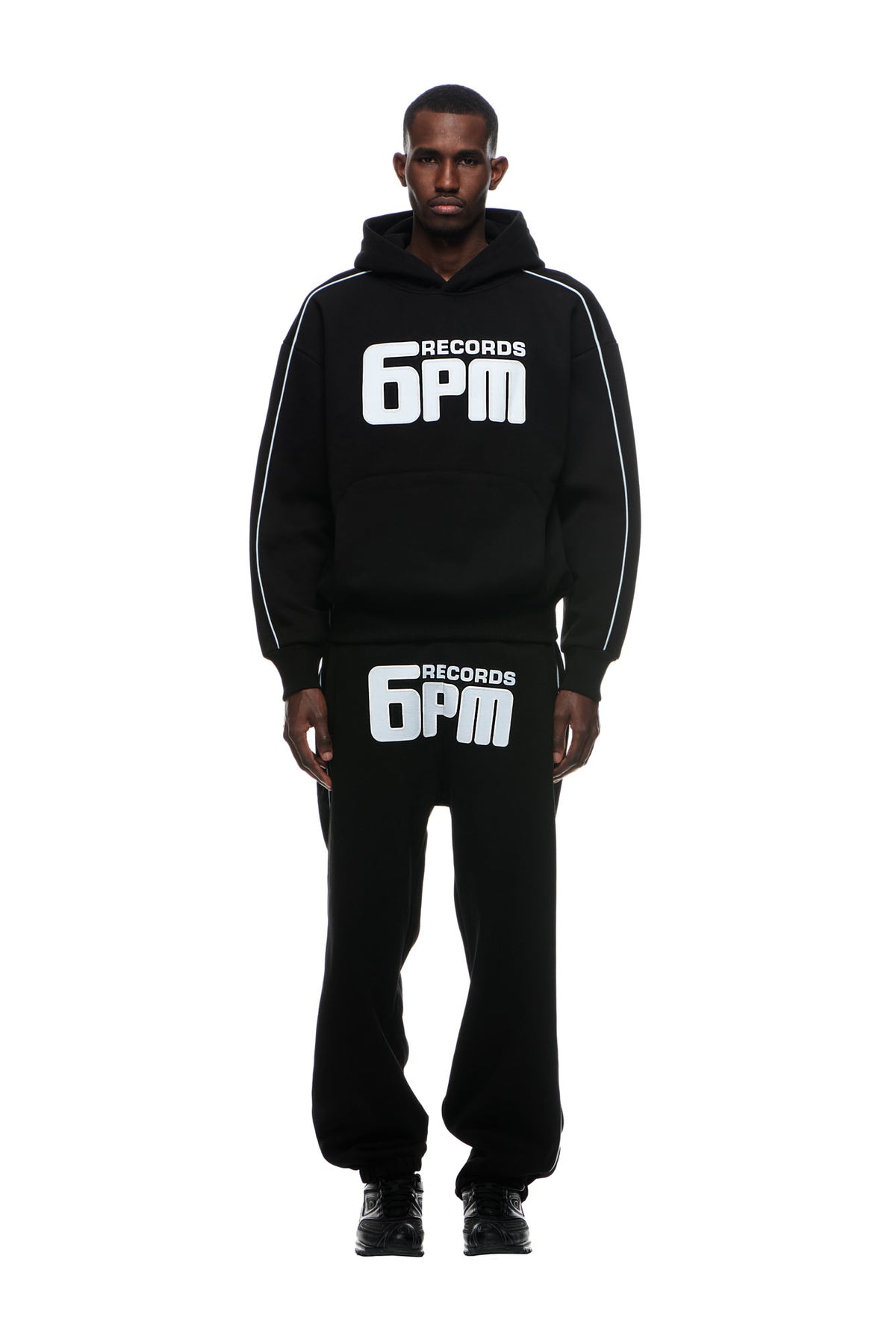 Records Hoodie Black | 6PM®