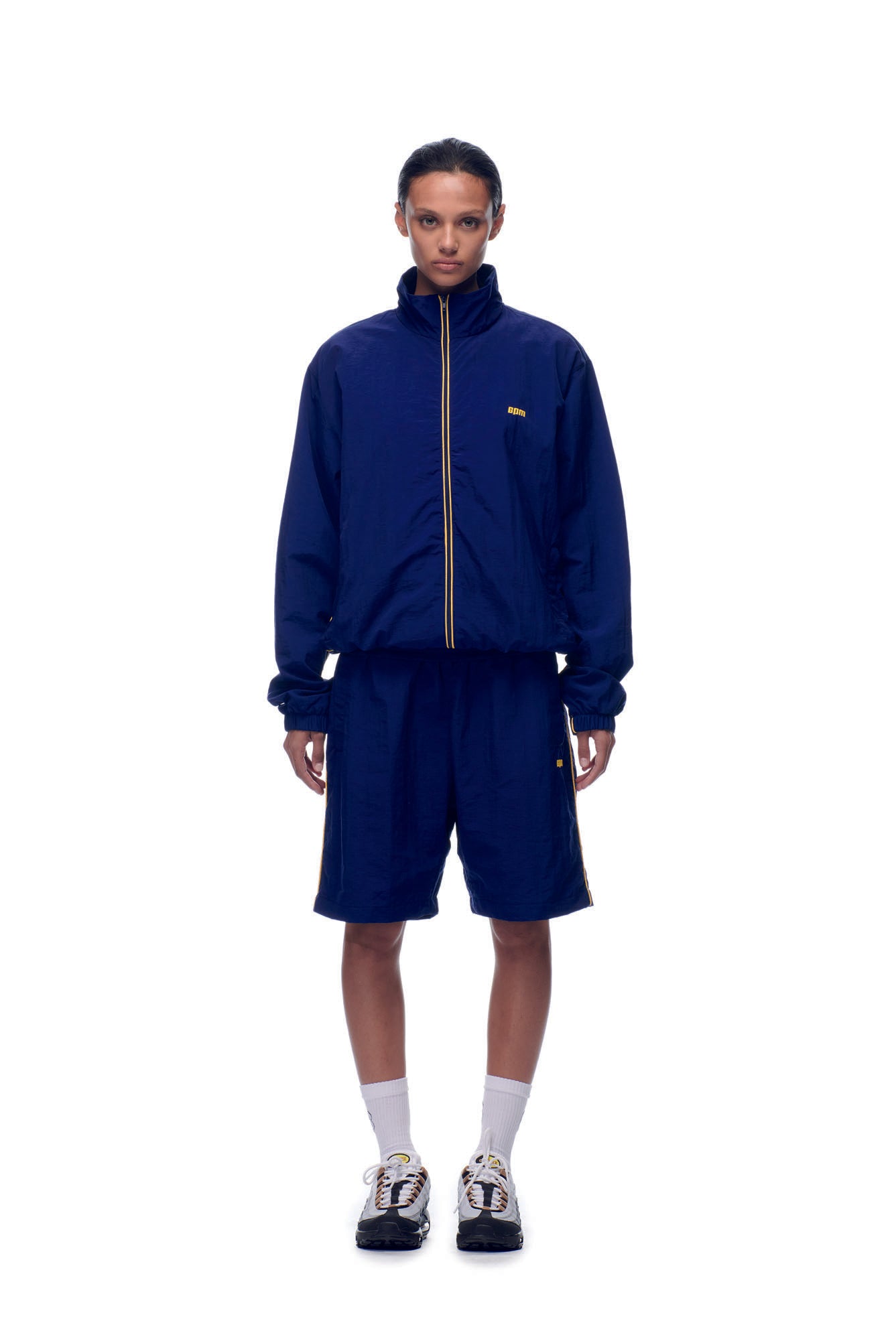 NH NYLON TRACKJACKET NAVY