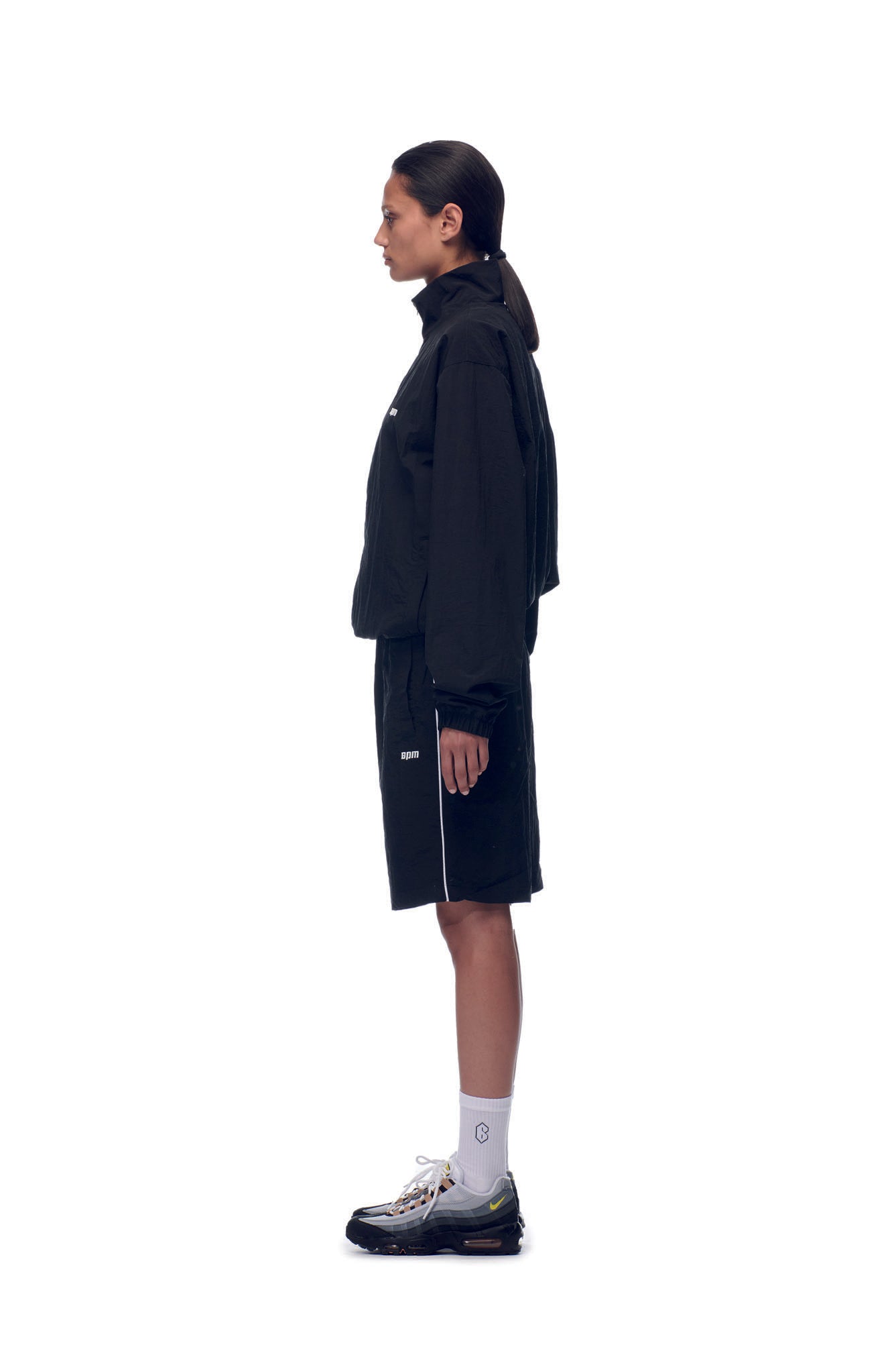 NH NYLON TRACKJACKET BLACK
