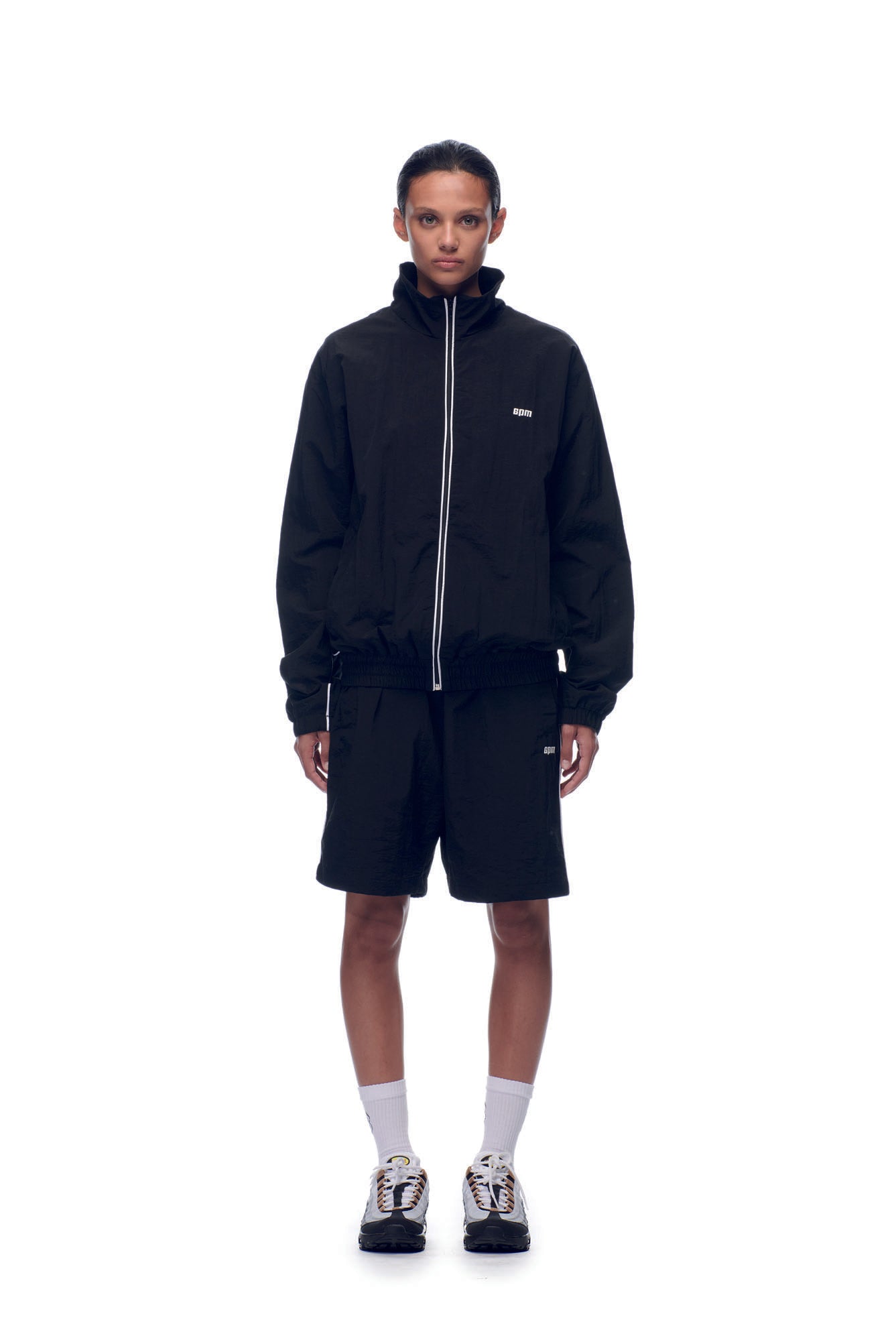 NH NYLON TRACKJACKET BLACK
