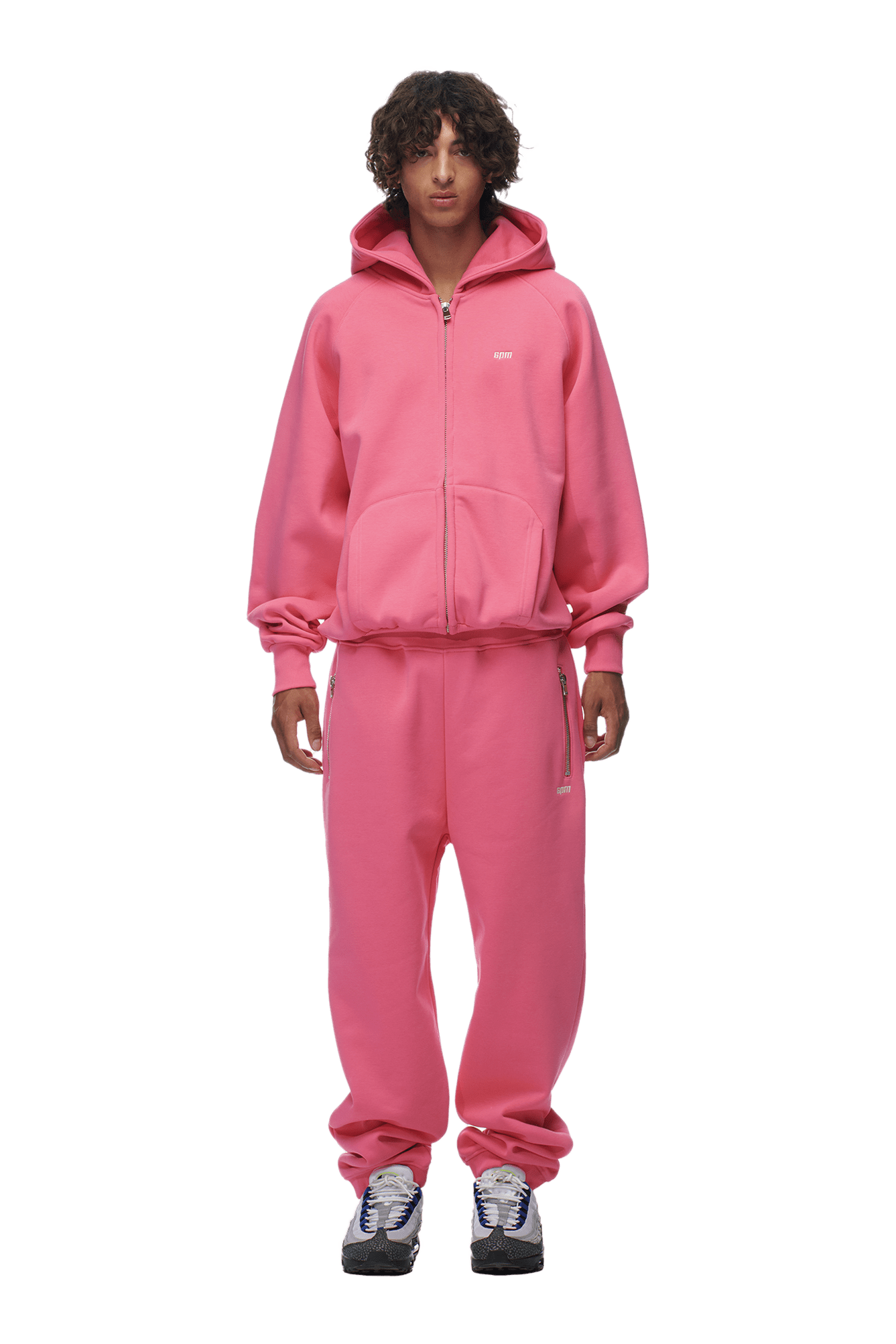 Hot pink on sale nike tracksuit