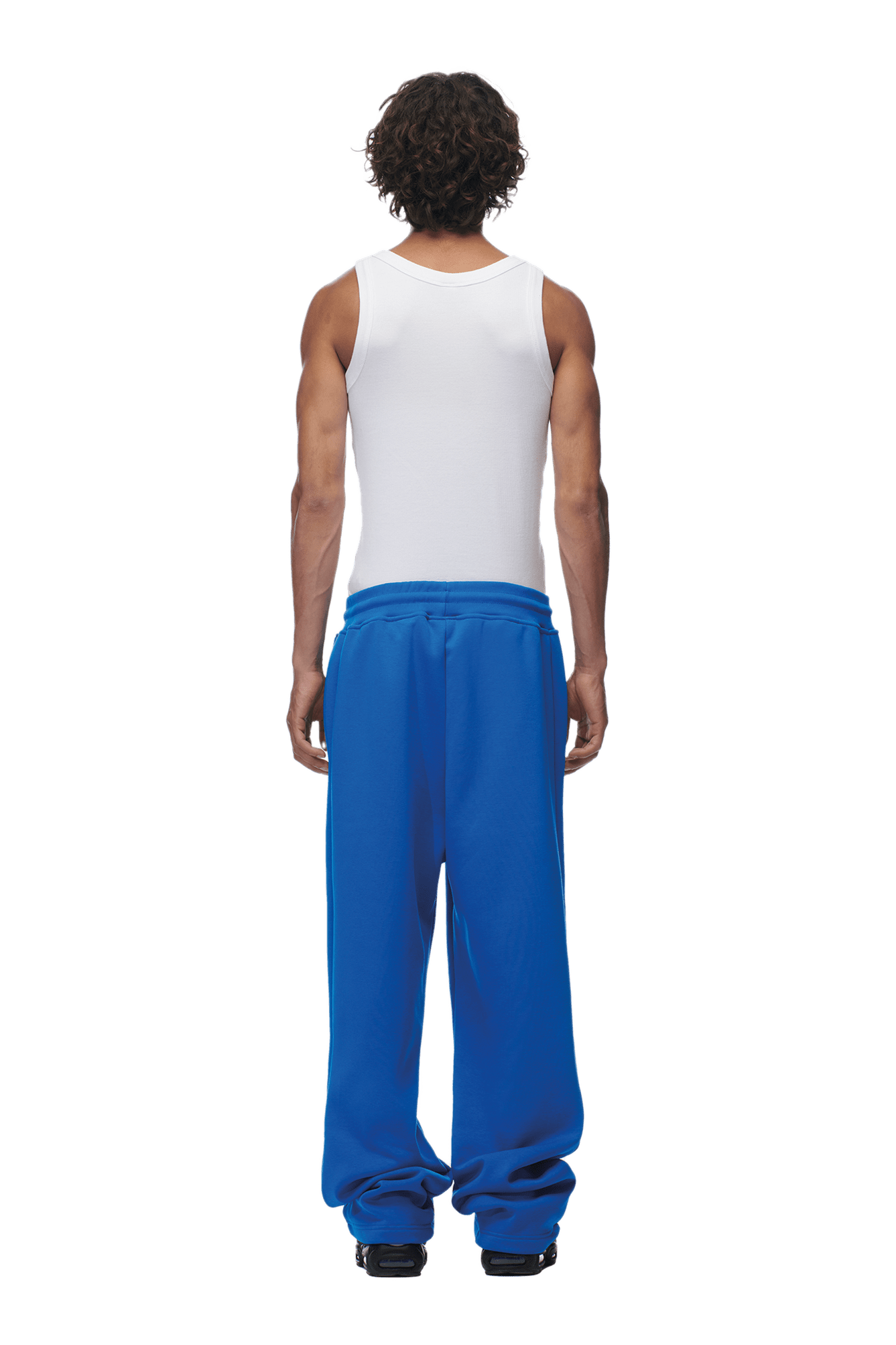 OPEN LEG JOGGER PRINCESS BLUE