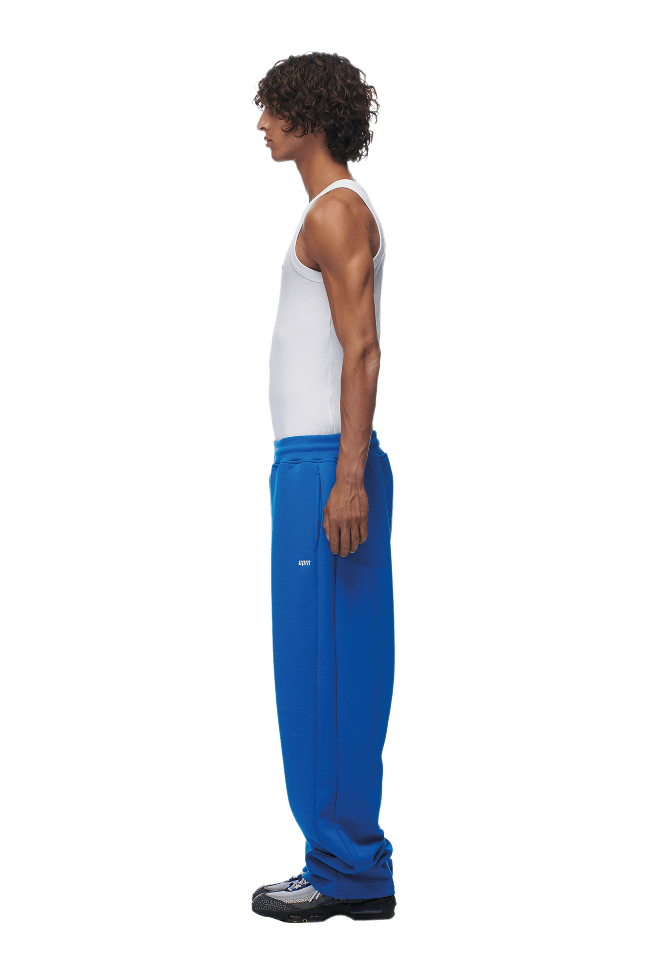 OPEN LEG JOGGER PRINCESS BLUE