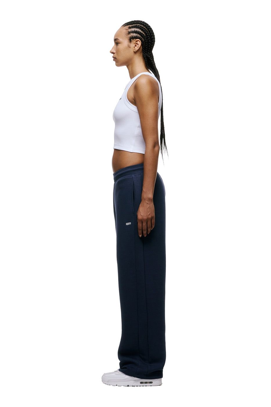 OPEN LEG JOGGER NAVY