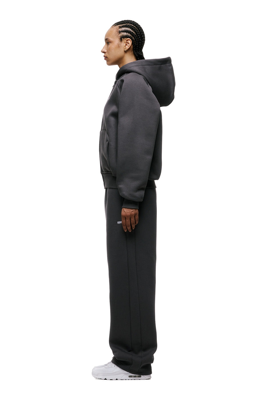 ZIP HOODIE ANTHRACITE