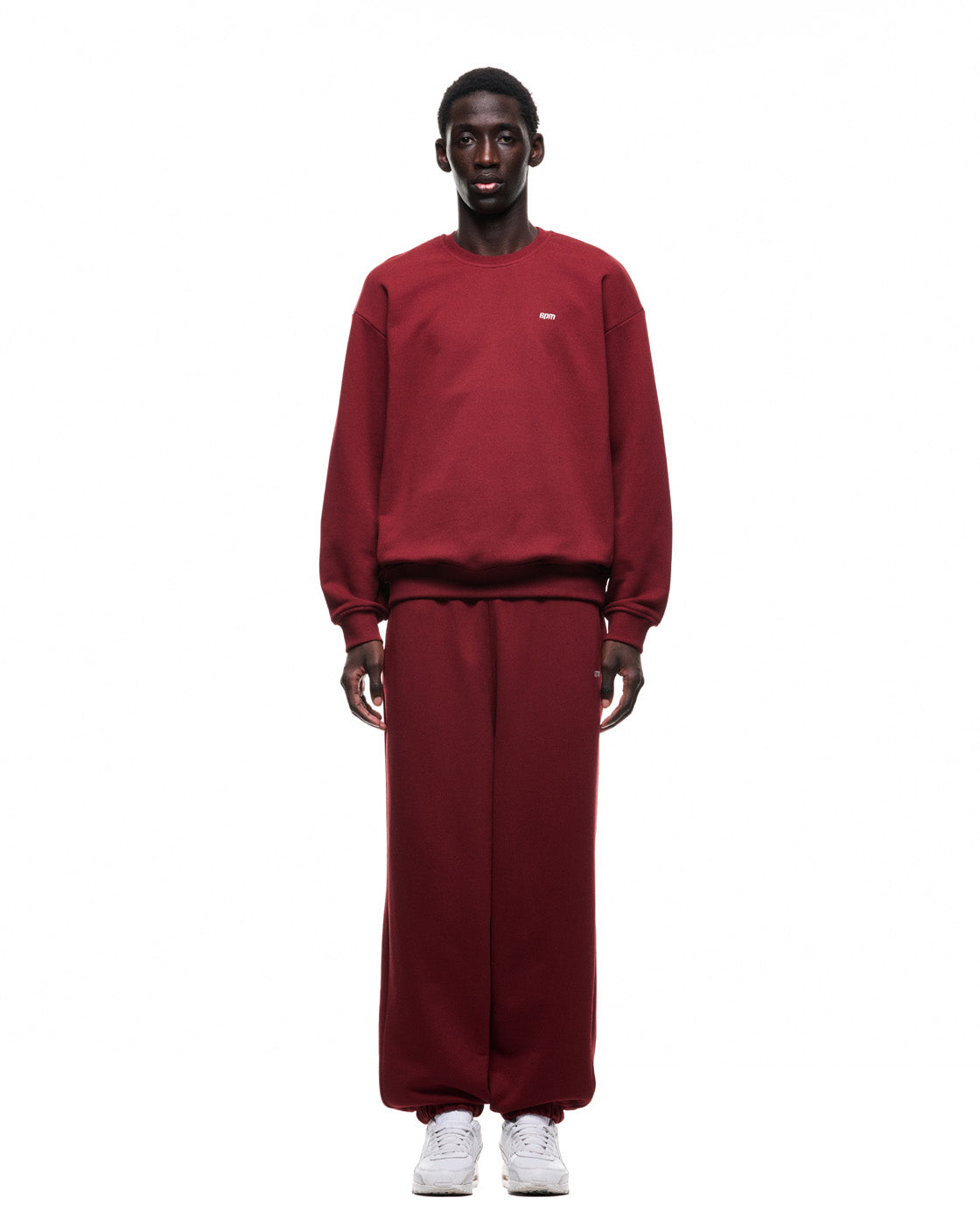 6PM+ CREWNECK '26 WINE RED