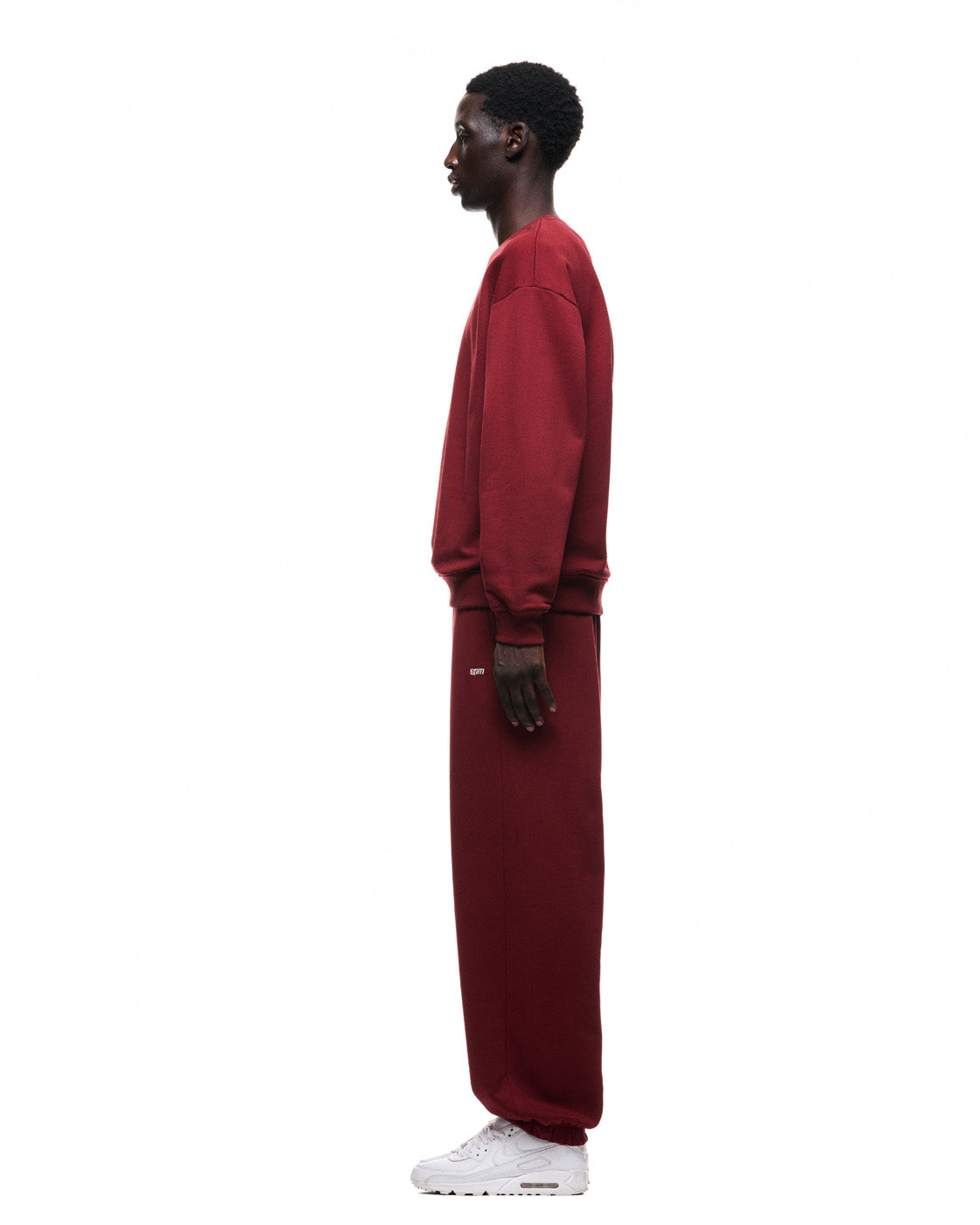 6PM+ CREWNECK '26 WINE RED