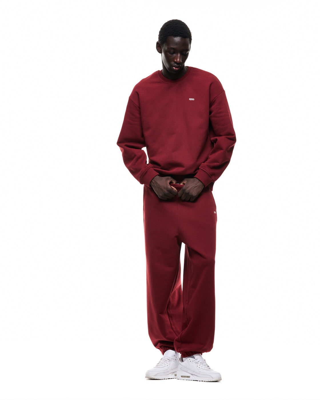 6PM+ CREWNECK '26 WINE RED