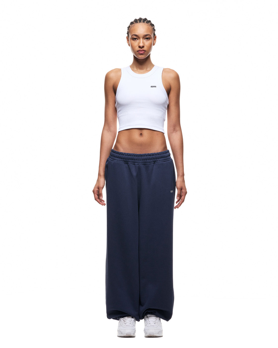 6PM+ BAGGY CUFFED JOGGER NAVY