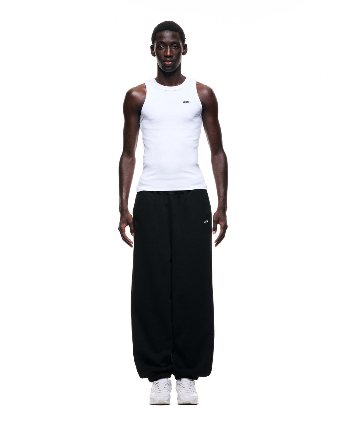 6PM+ BAGGY CUFFED JOGGER BLACK