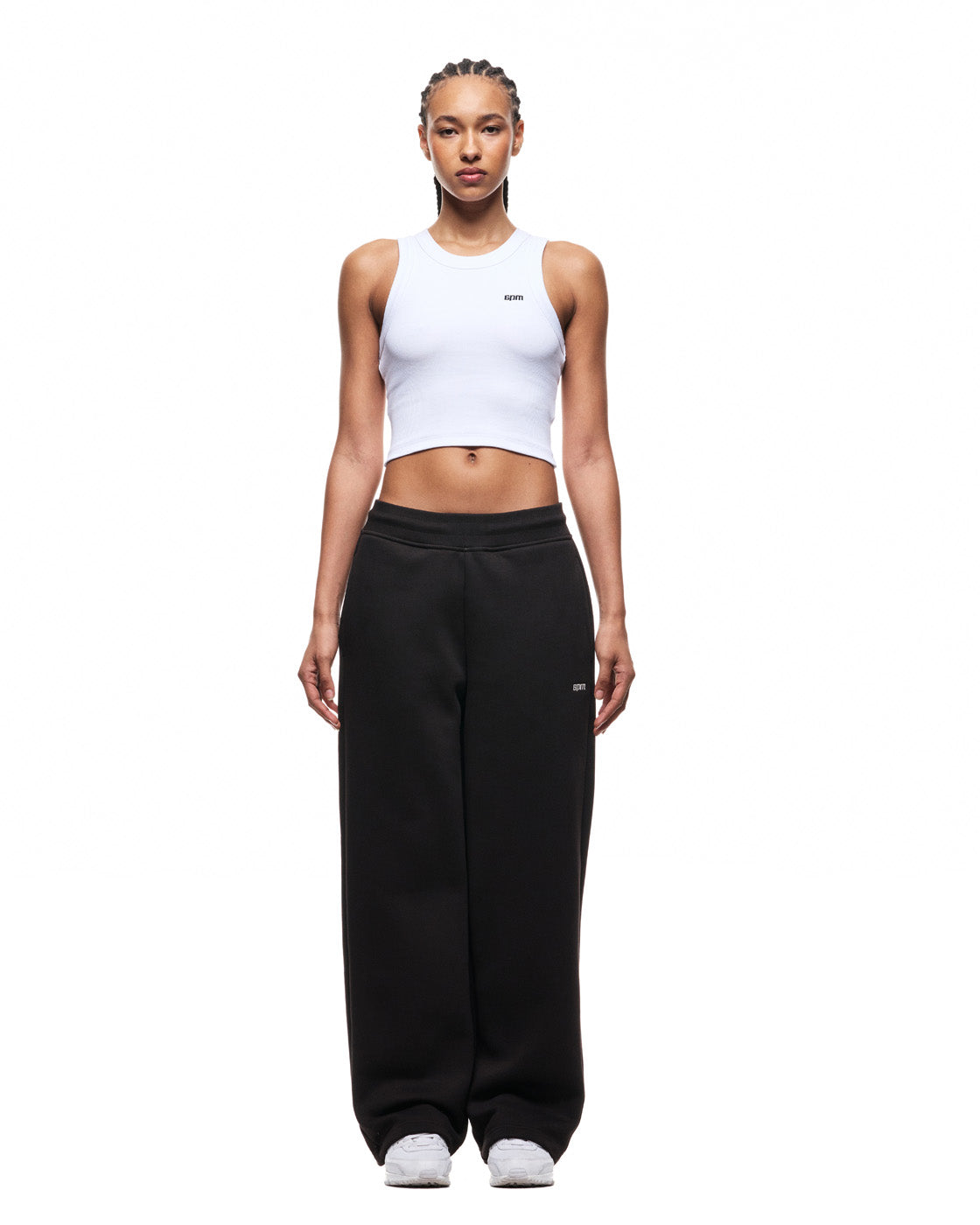 OPEN LEG JOGGER ASH BROWN