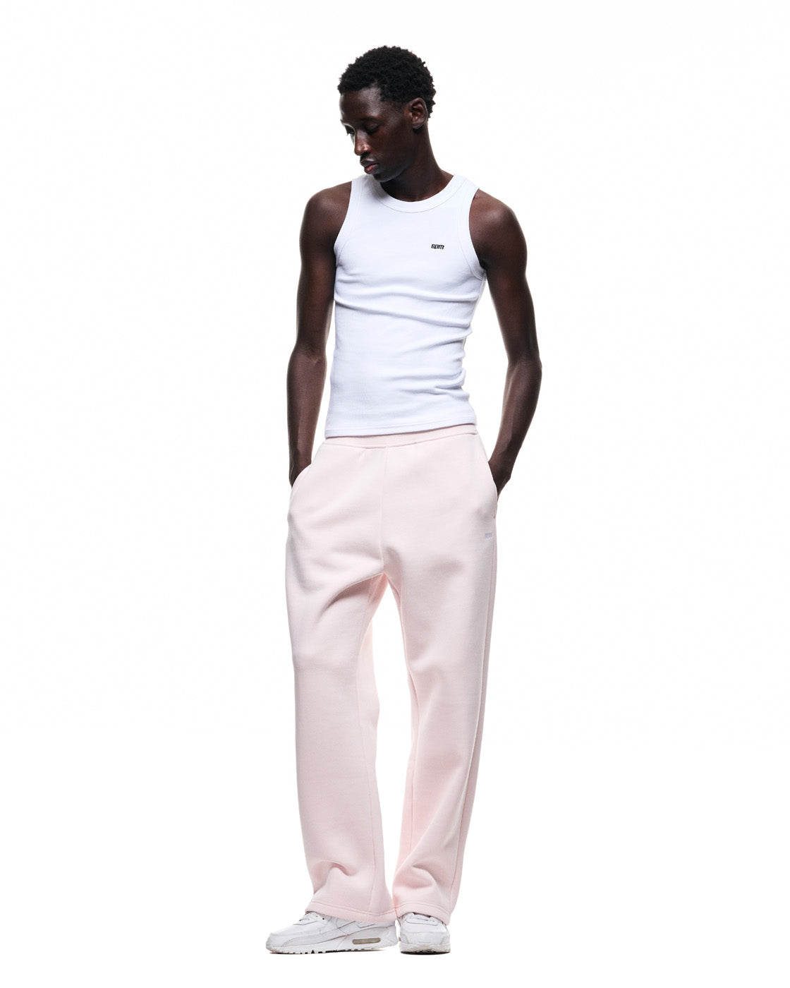 OPEN LEG JOGGER SEASHELL PINK